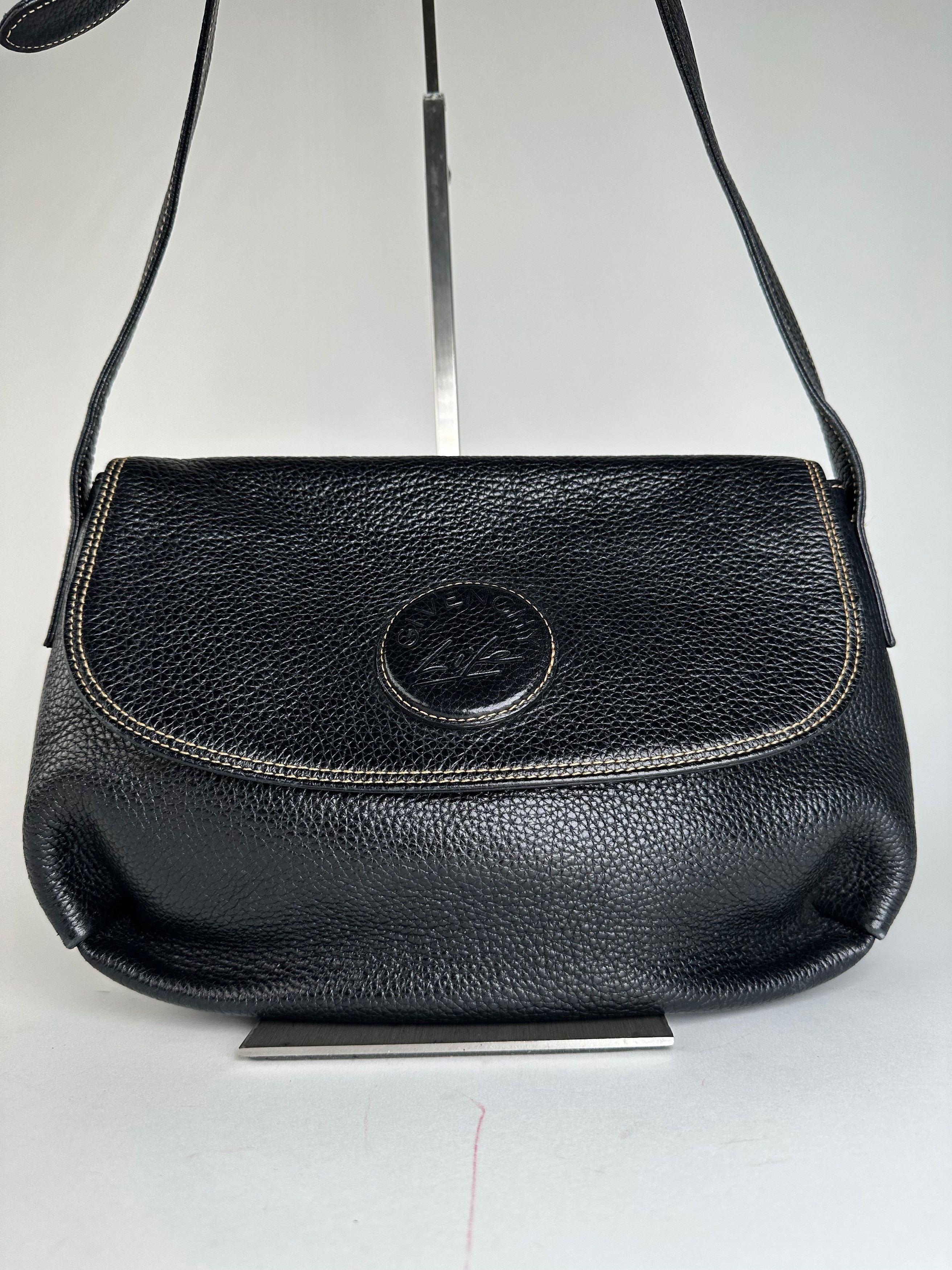 Givenchy Vintage Leather Shoulder / Crossbody Bag Black Size ONE SIZE - 11 Thumbnail
