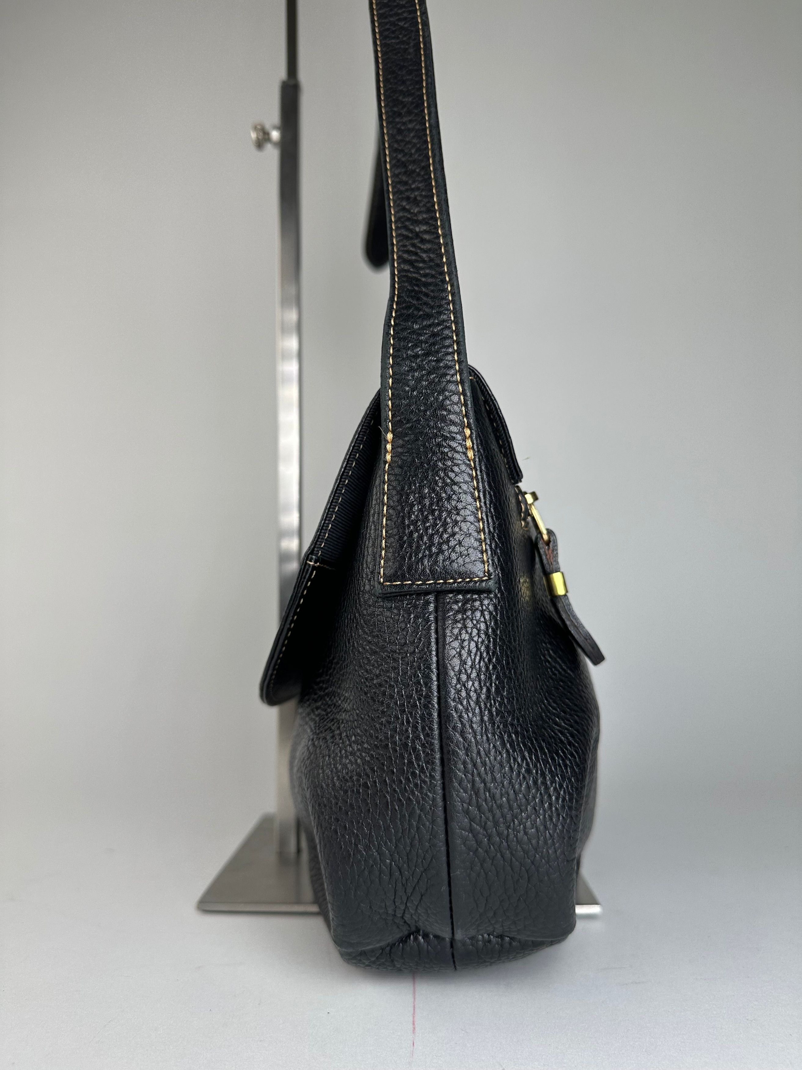 Givenchy Vintage Leather Shoulder / Crossbody Bag Black Size ONE SIZE - 3 Thumbnail