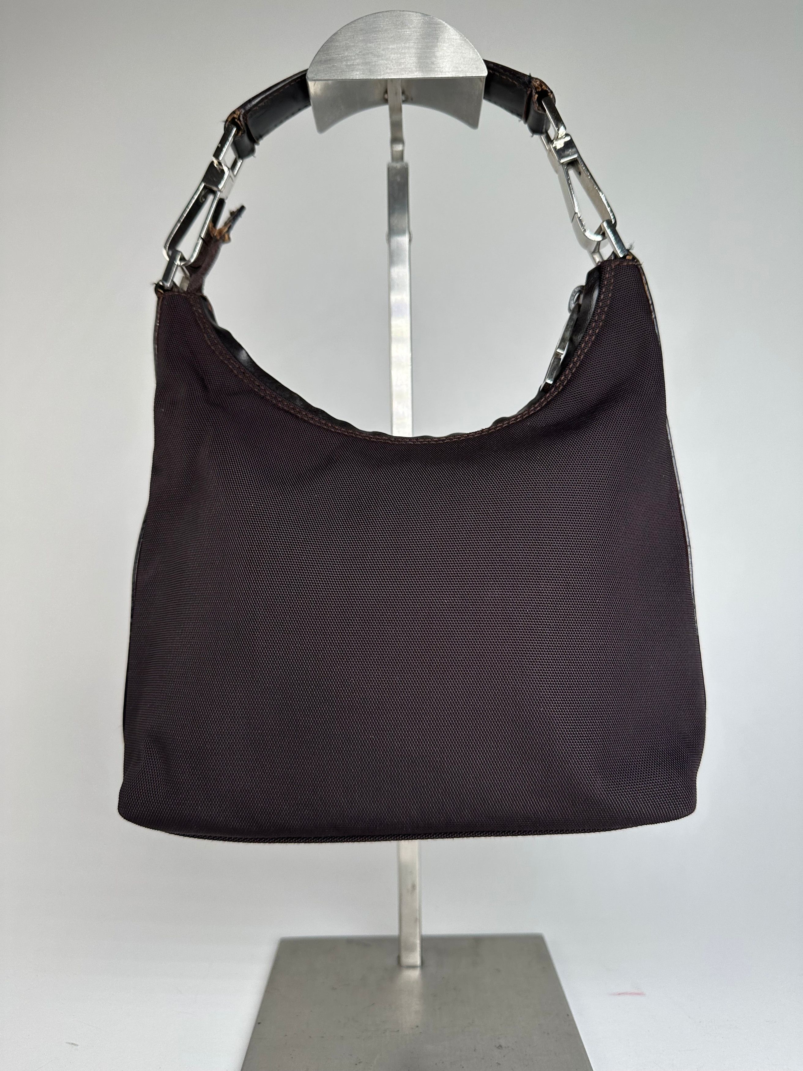Gucci Vintage Hobo Bag Dark Brown / Black Size ONE SIZE - 10 Thumbnail