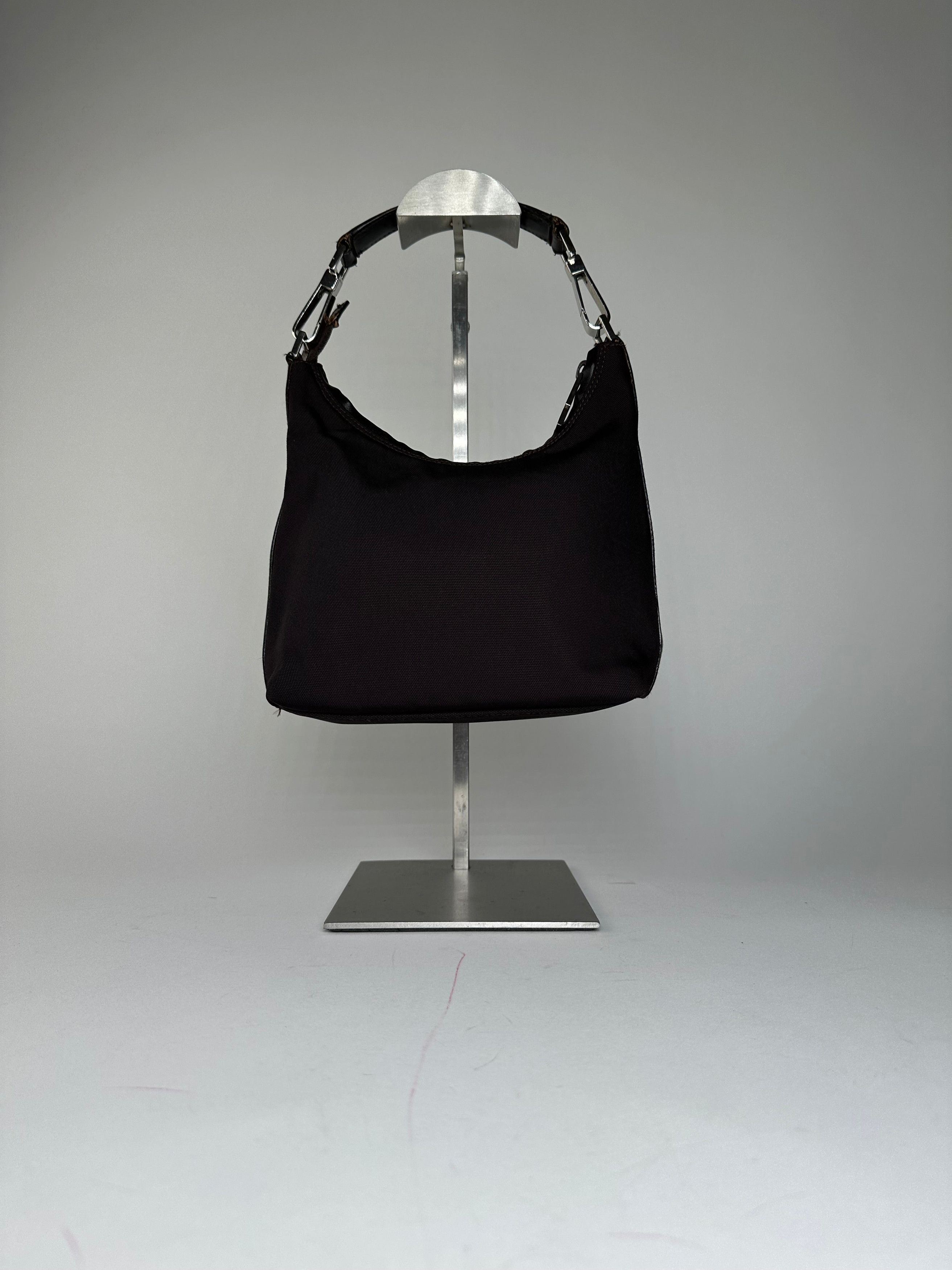 Gucci Vintage Hobo Bag Dark Brown / Black Size ONE SIZE - 2 Thumbnail