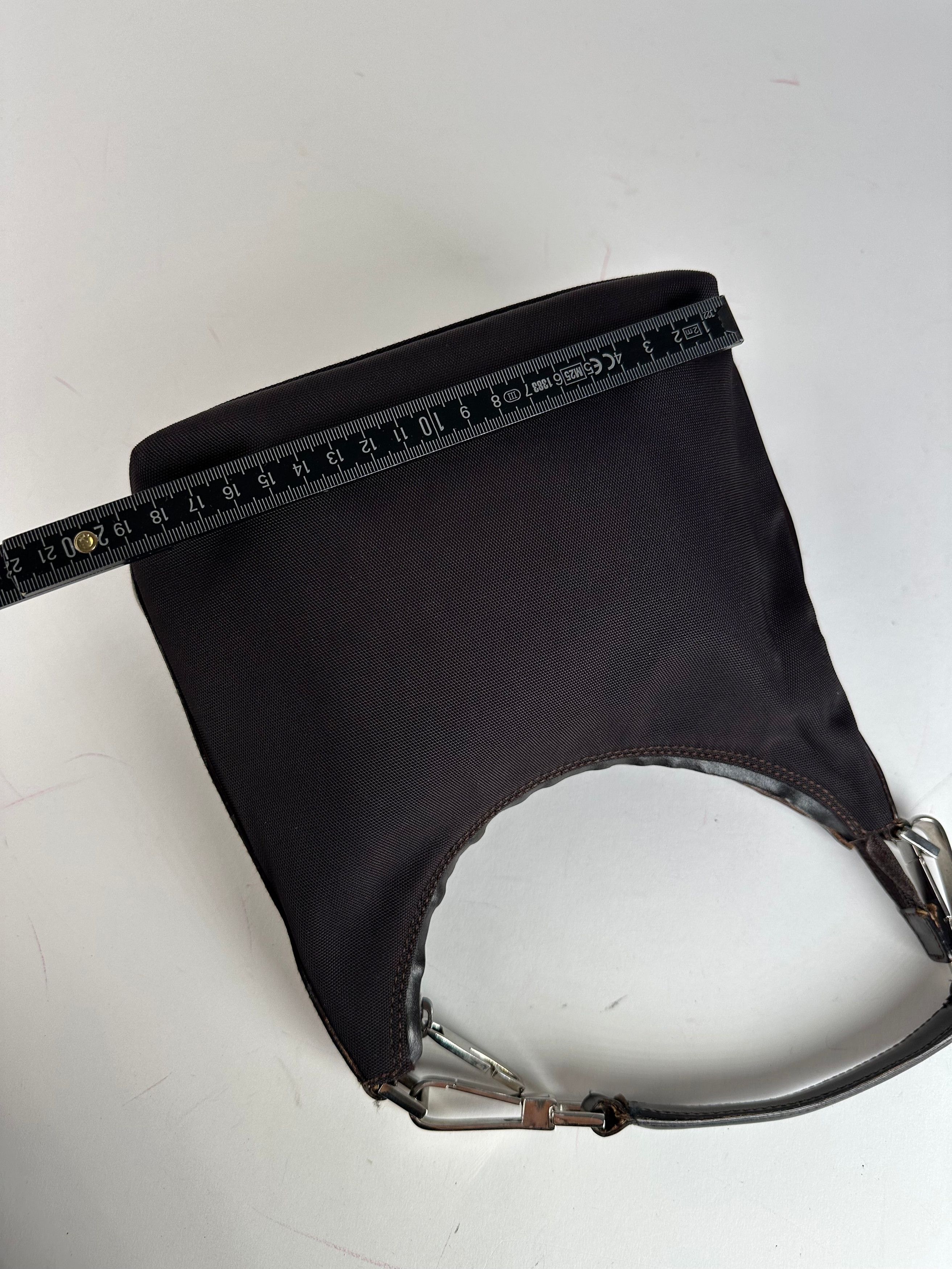 Gucci Vintage Hobo Bag Dark Brown / Black Size ONE SIZE - 13 Thumbnail