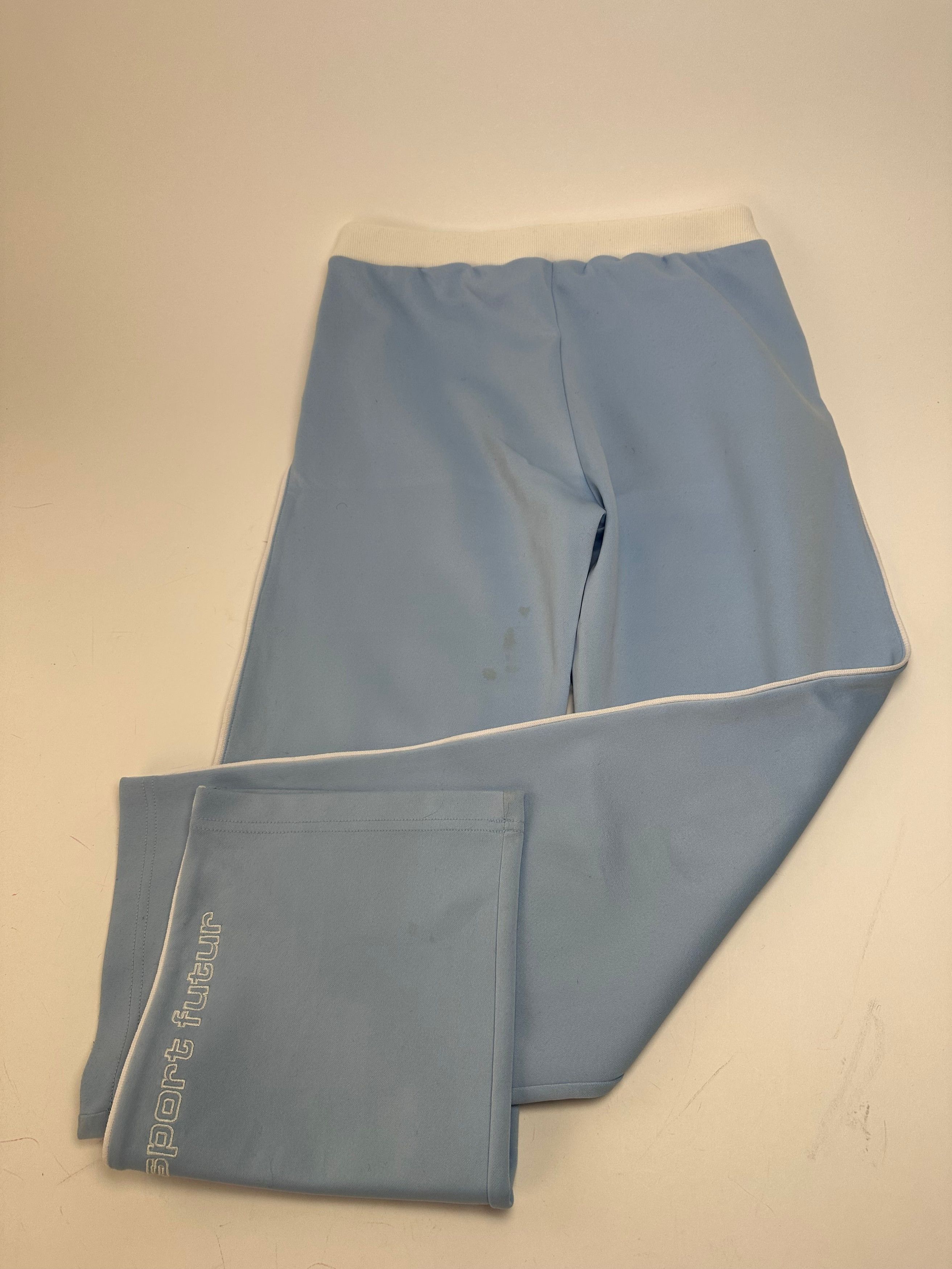 Courreges Vintage Paris Light Blue Trackpants M Size 27" / US 4 / IT 40 - 2 Thumbnail