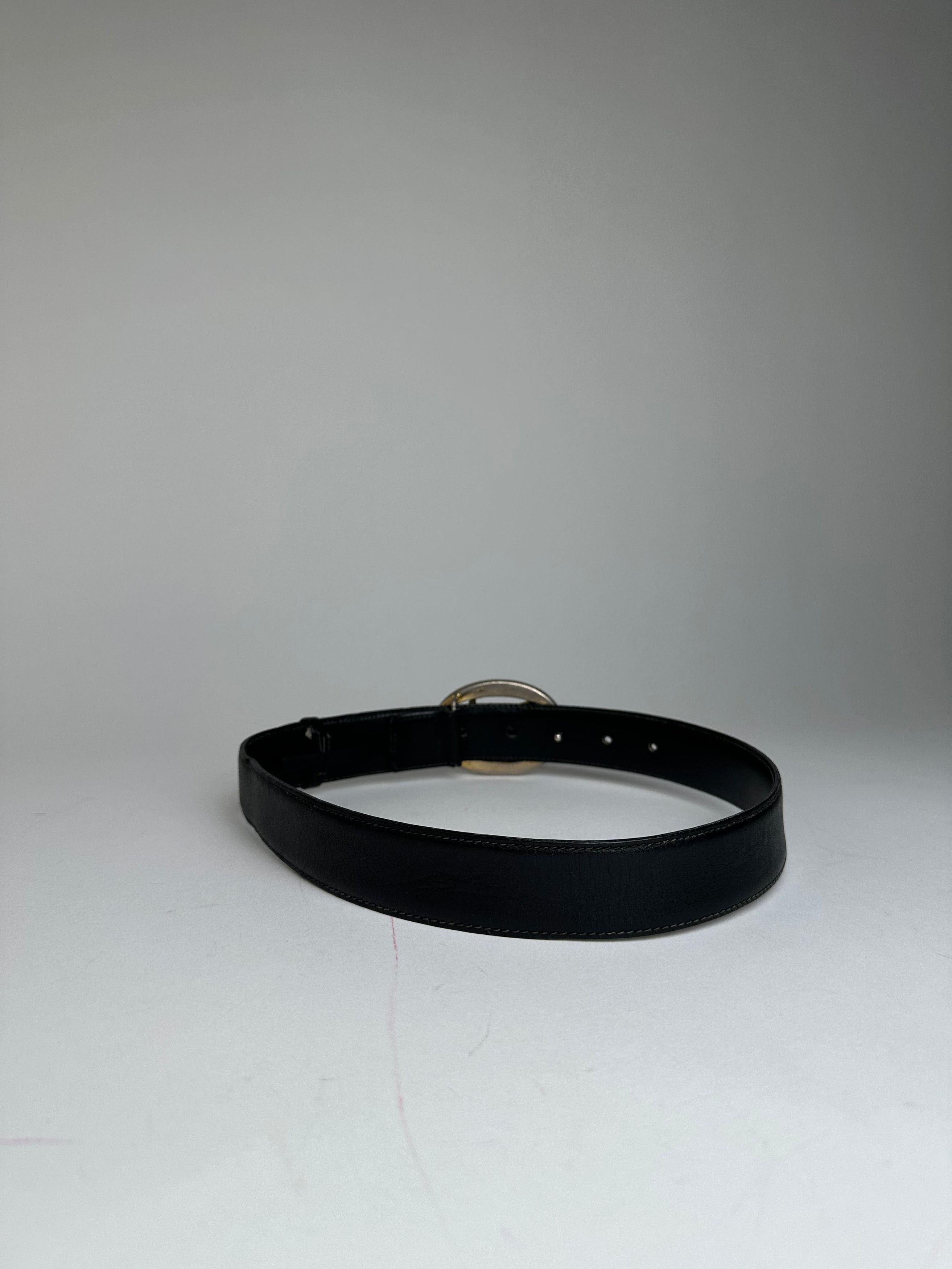 Celine Vintage Paris Leather Belt Size ONE SIZE - 3 Thumbnail