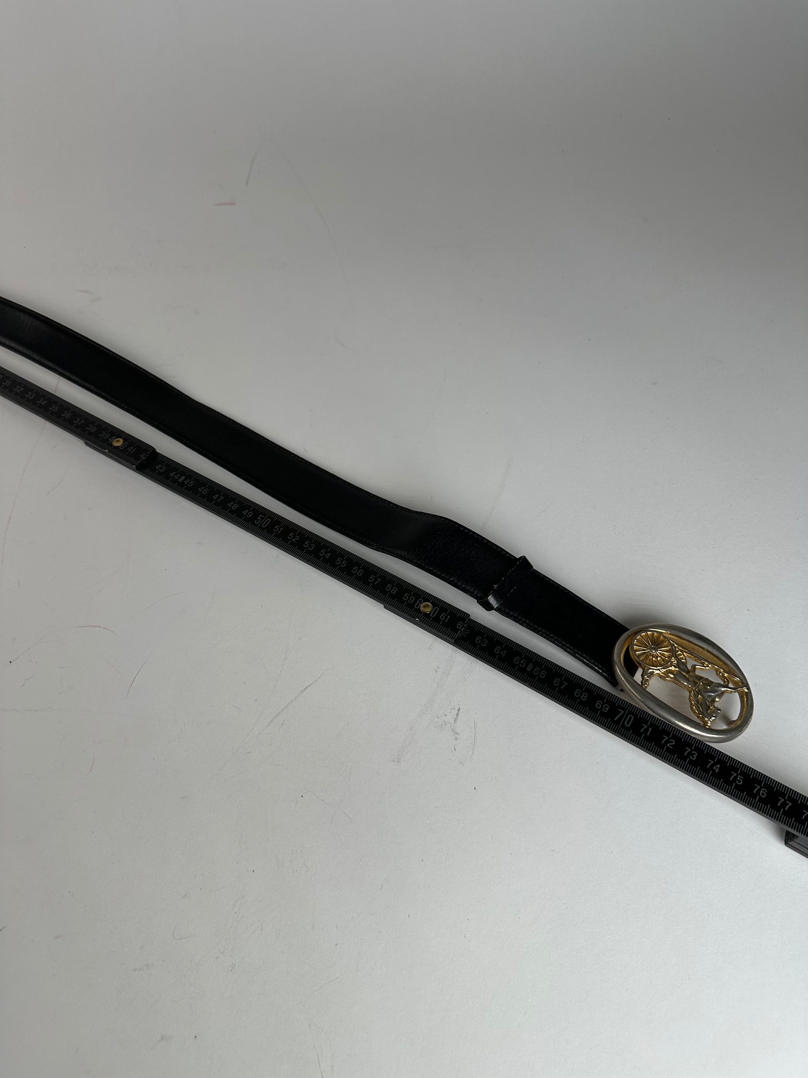 Celine Vintage Paris Leather Belt Size ONE SIZE - 7 Thumbnail