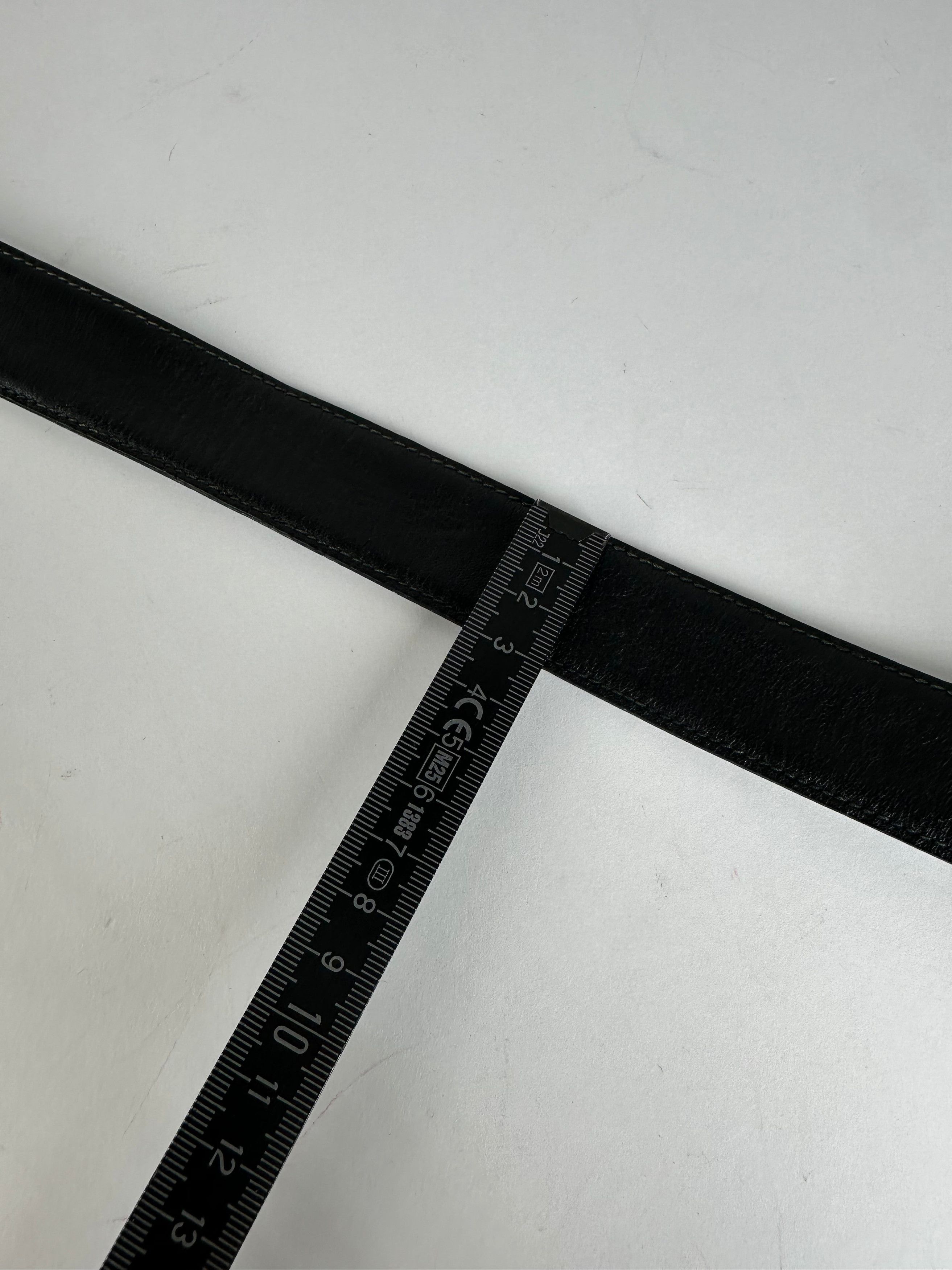 Celine Vintage Paris Leather Belt Size ONE SIZE - 8 Thumbnail