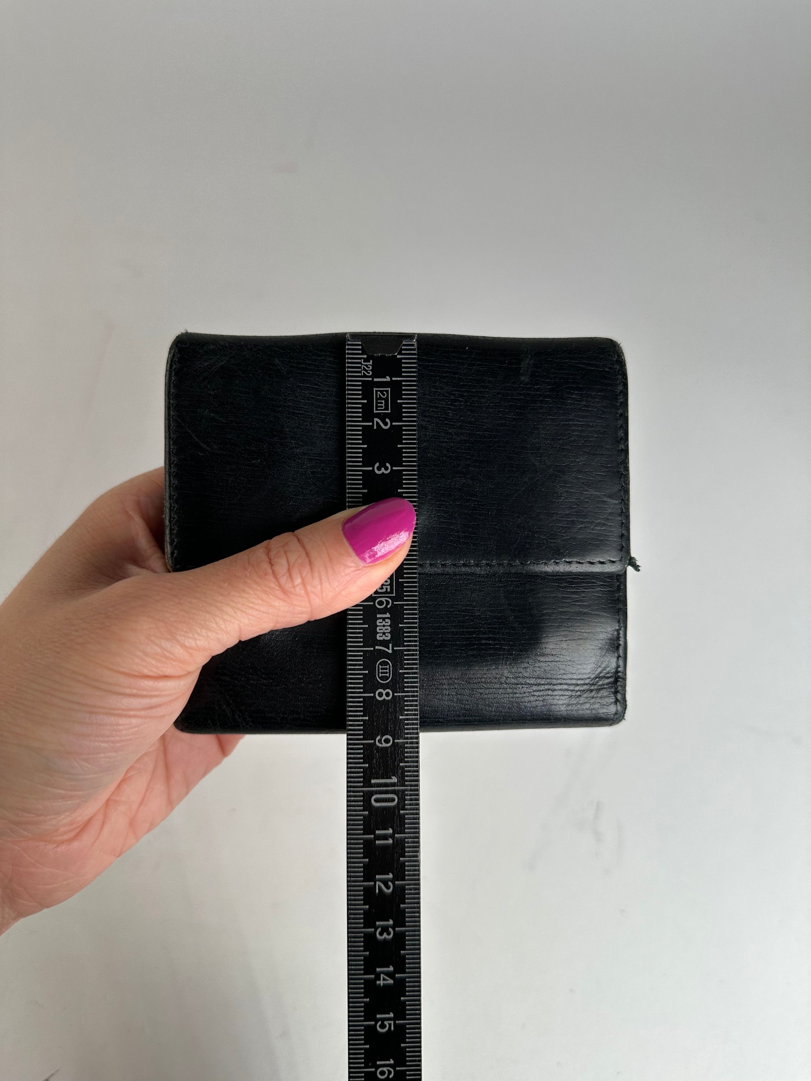 Gucci Vintage Leather Wallet Black Size ONE SIZE - 9 Thumbnail