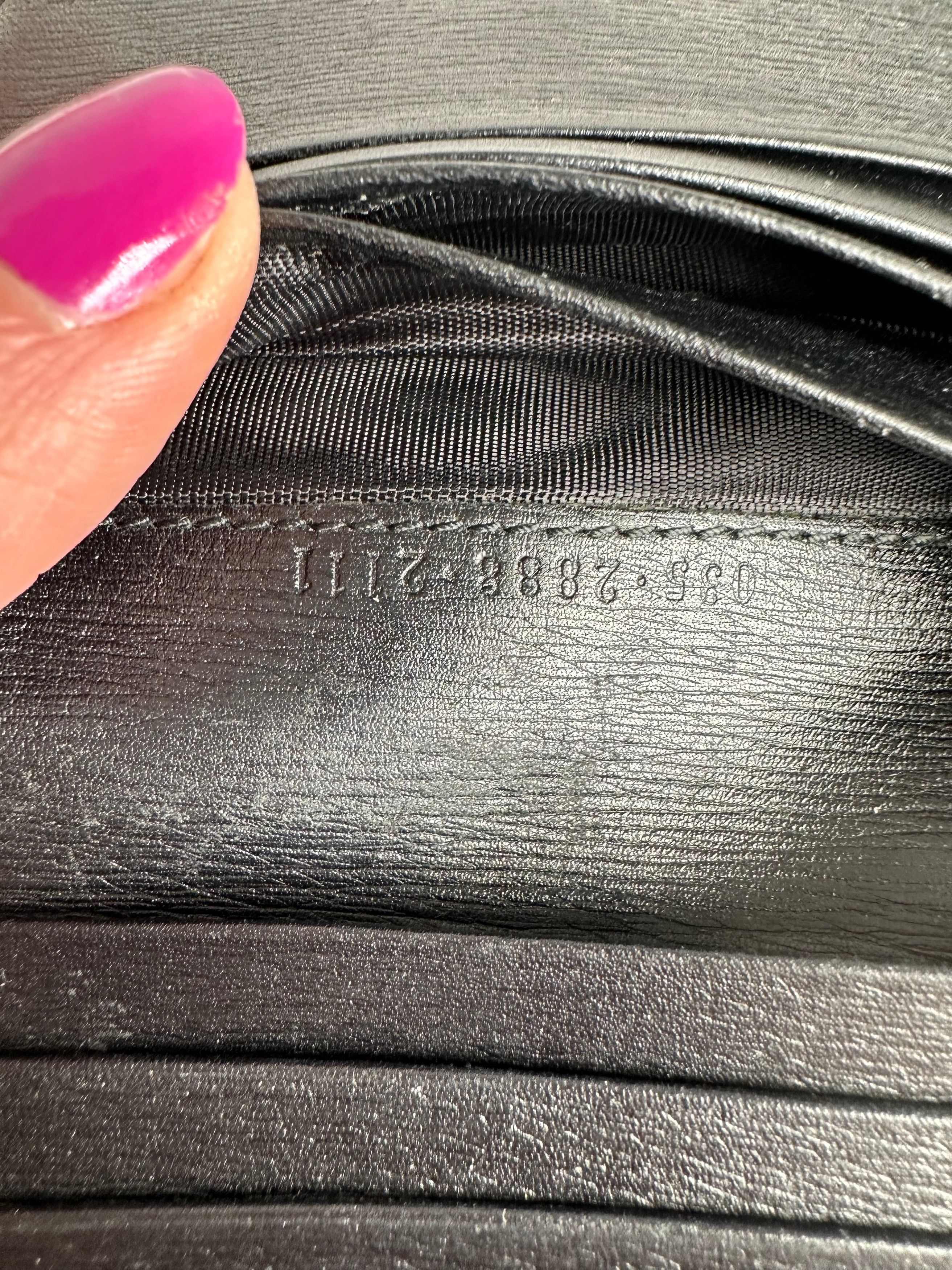 Gucci Vintage Leather Wallet Black Size ONE SIZE - 5 Thumbnail