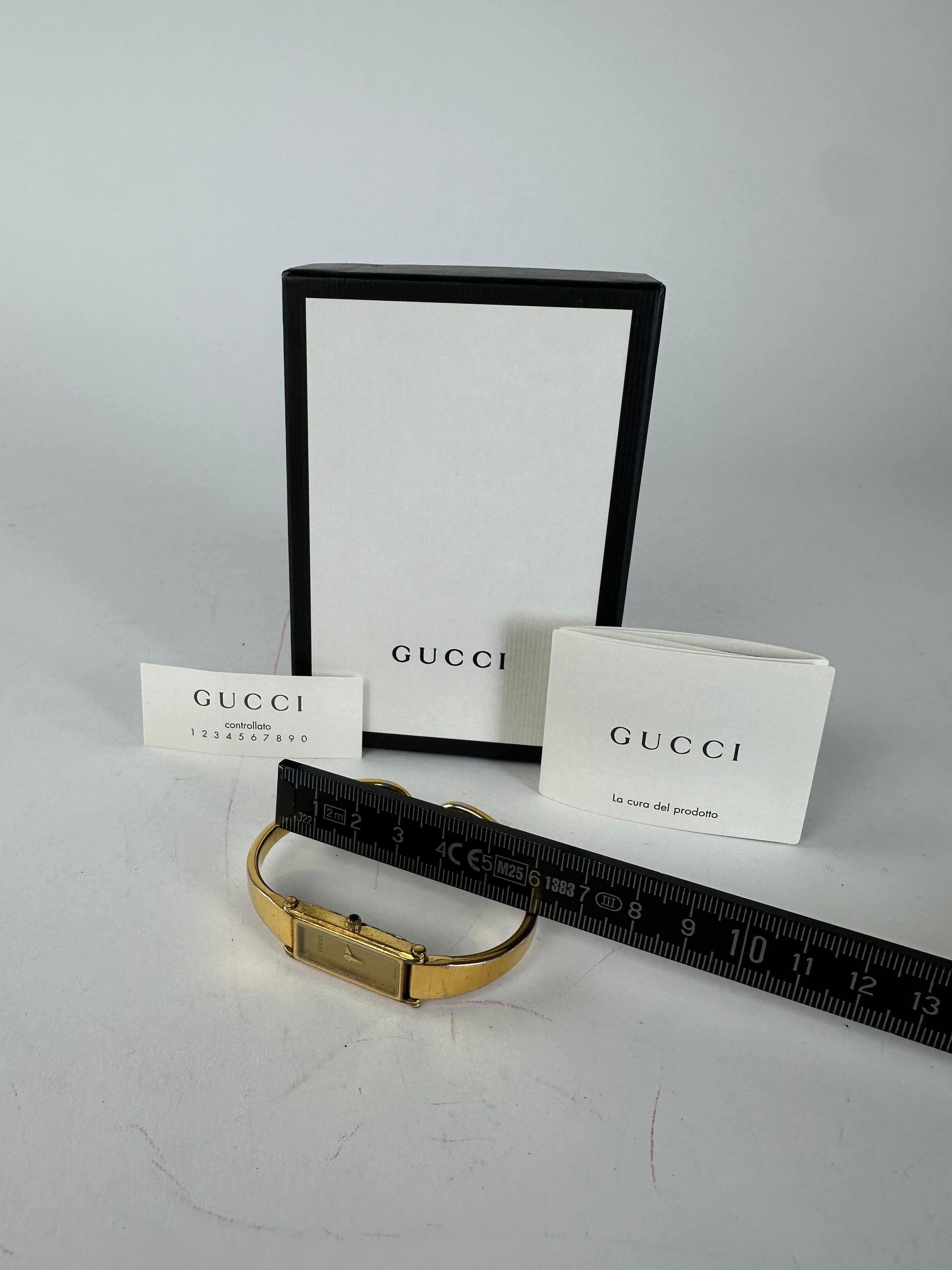 Gucci Vintage Gold Plated Horsebit Quartz Watch Golden Size ONE SIZE - 2 Thumbnail