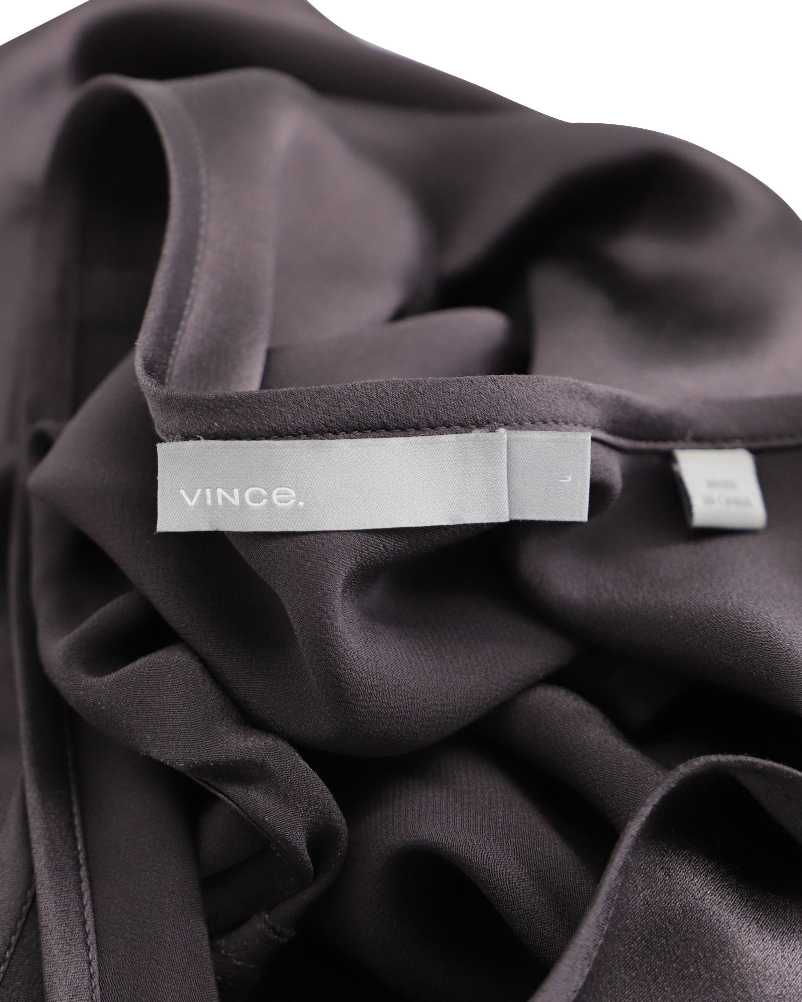 Vince Vince Tank Top in Grey Silk Size S / US 4 / IT 40 - 4 Thumbnail