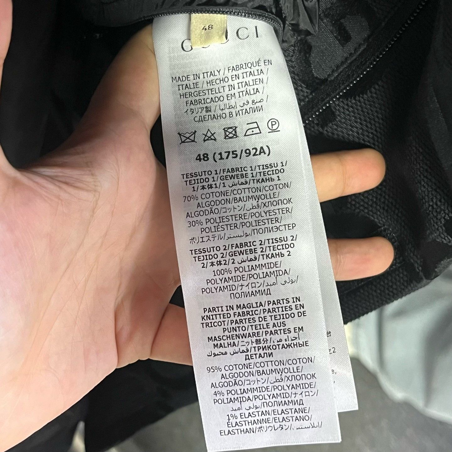 Gucci Gucci Black Light Jacket s Men Size US S / EU 44-46 / 1 - 4 Thumbnail