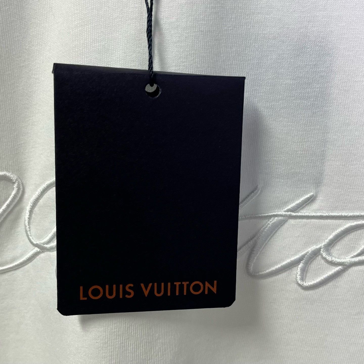 Louis Vuitton Louis Vuitton Embroidered T-Shirt xxl Men Size US XXL / EU 58 / 5 - 5 Thumbnail