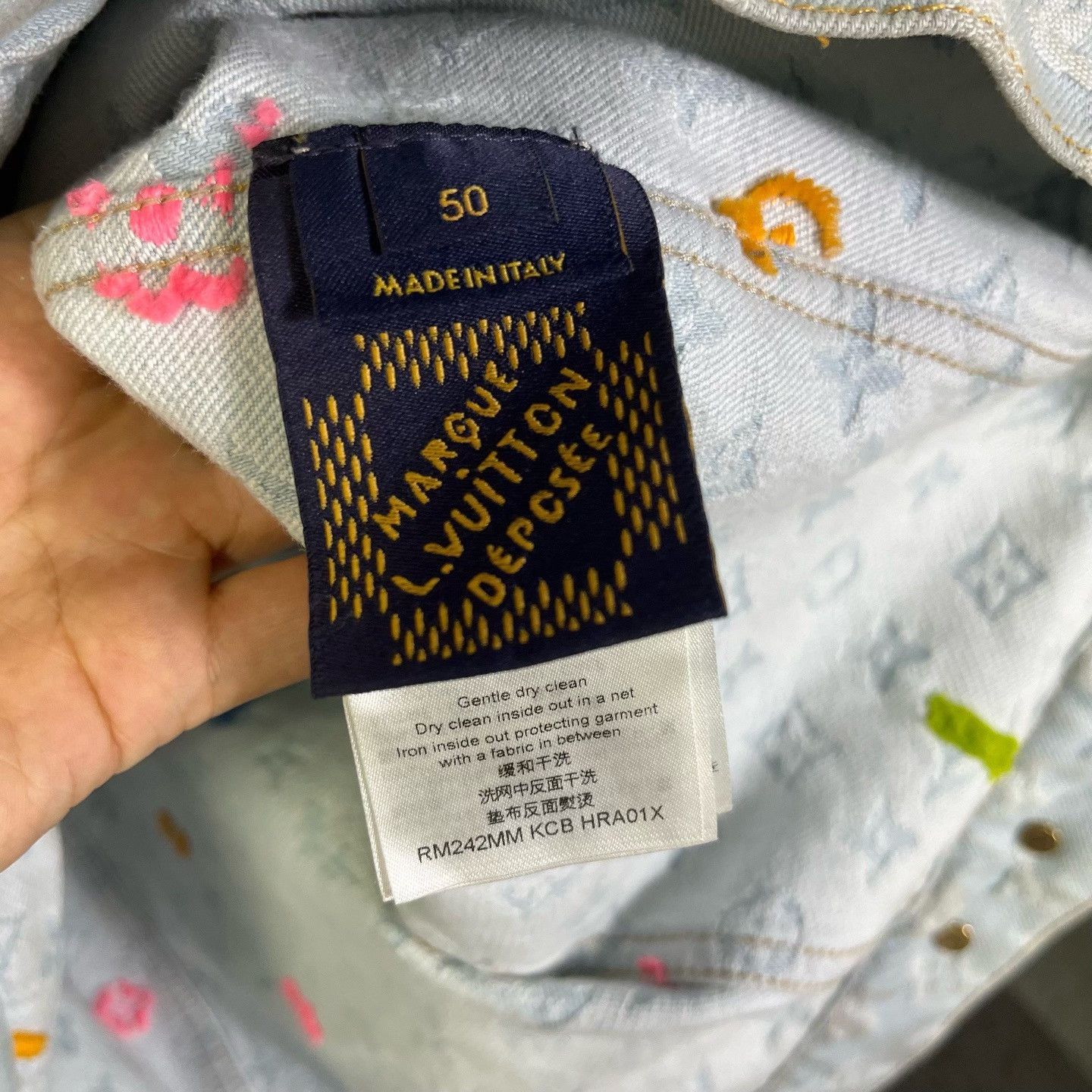 Louis Vuitton Louis Vuitton Denim Light Jacket xxl Men Size US XXL / EU 58 / 5 - 4 Thumbnail