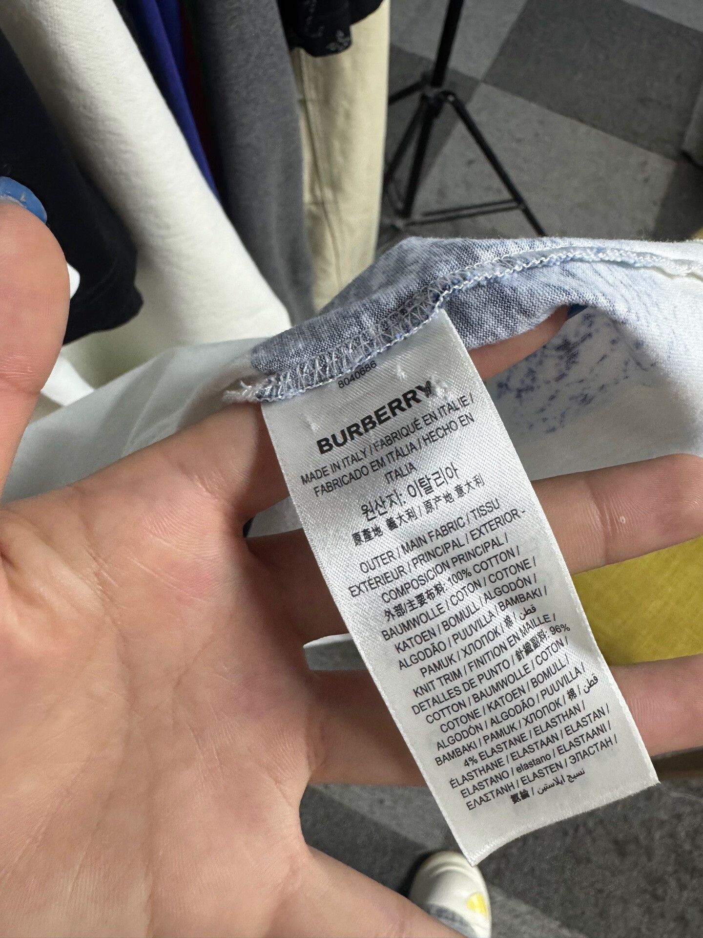 Burberry Burberry T-Shirt l Men Size US L / EU 52-54 / 3 - 4 Thumbnail