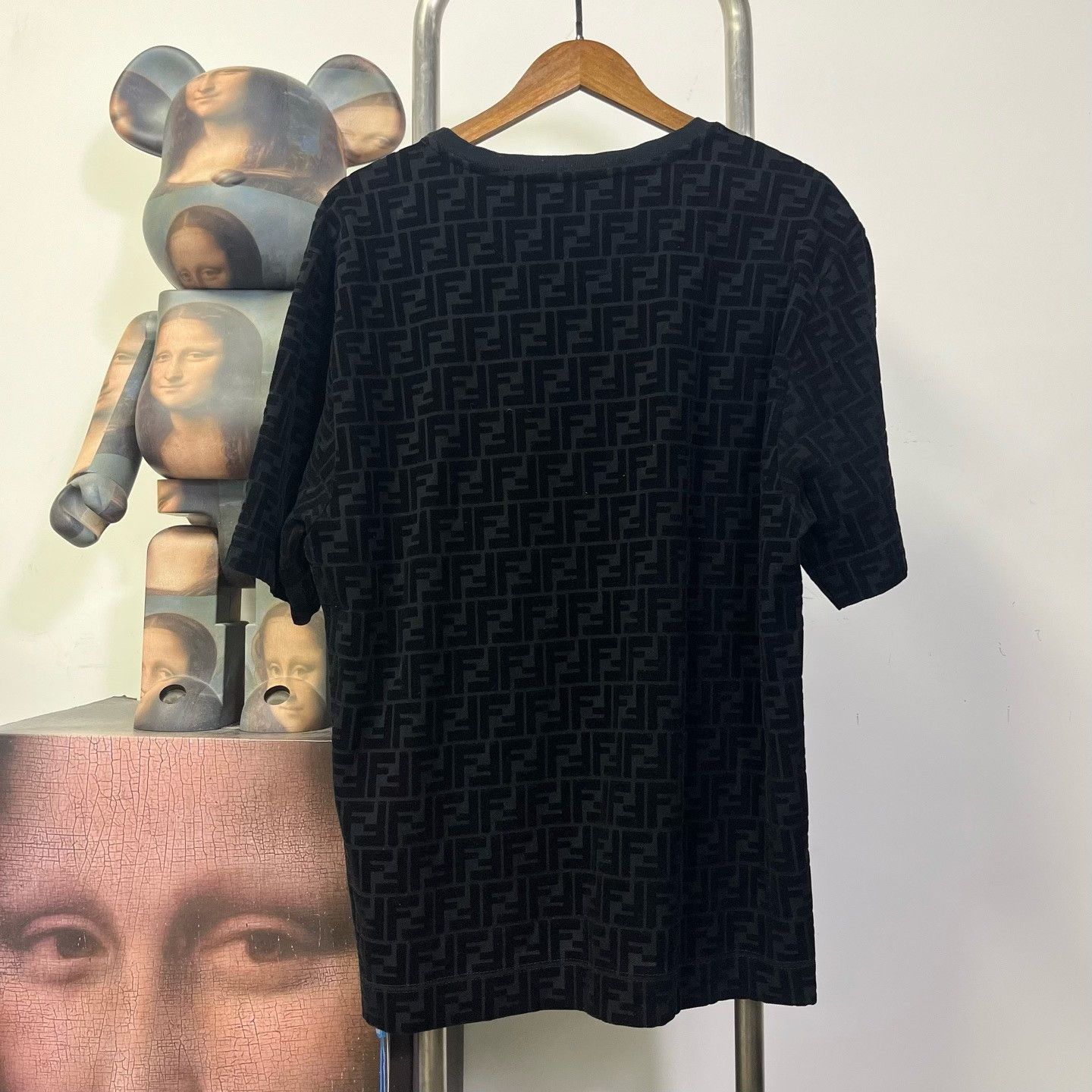 Fendi Fendi Black T-Shirt l Men Size US L / EU 52-54 / 3 - 2 Thumbnail