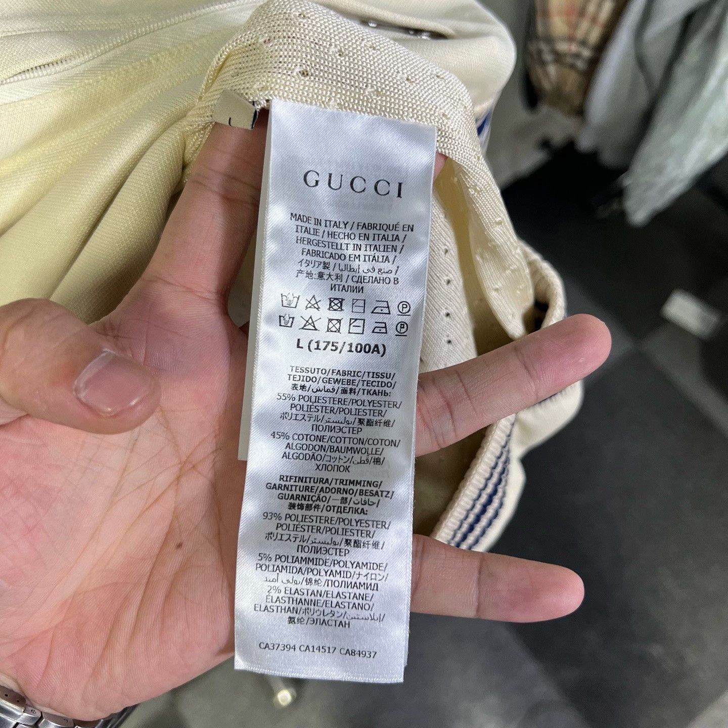 Gucci Gucci Striped Light Jacket l Men Size US L / EU 52-54 / 3 - 4 Thumbnail