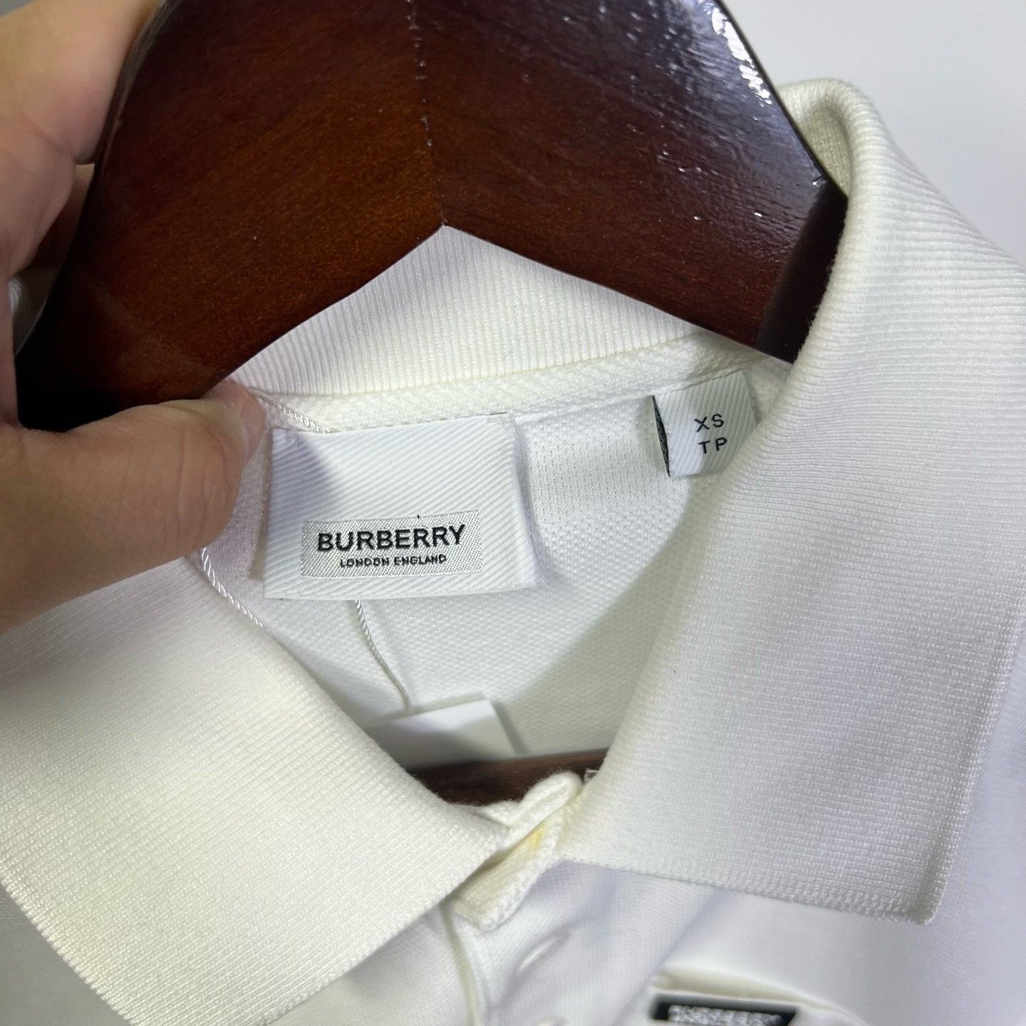 Burberry Burberry White Polo xs Men Size US XS / EU 42 / 0 - 3 Thumbnail