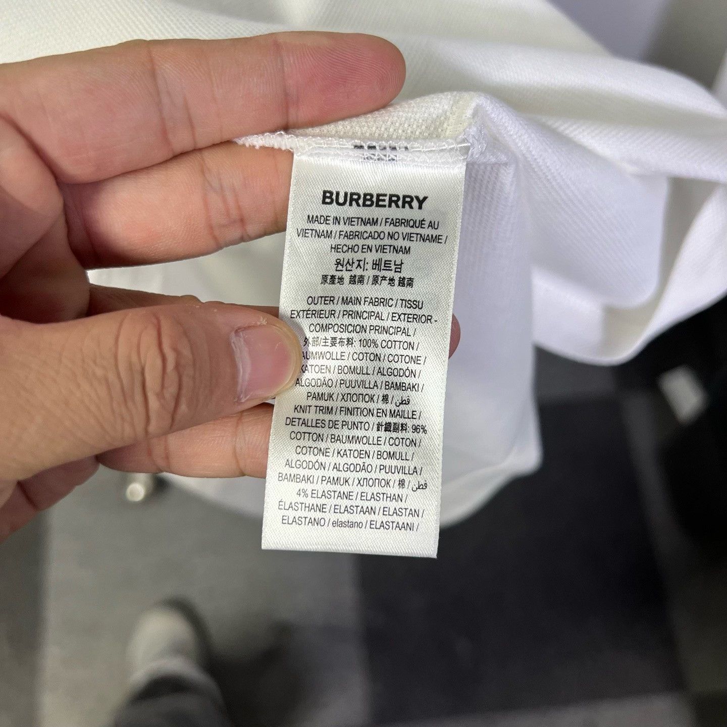 Burberry Burberry White Polo xs Men Size US XS / EU 42 / 0 - 4 Thumbnail