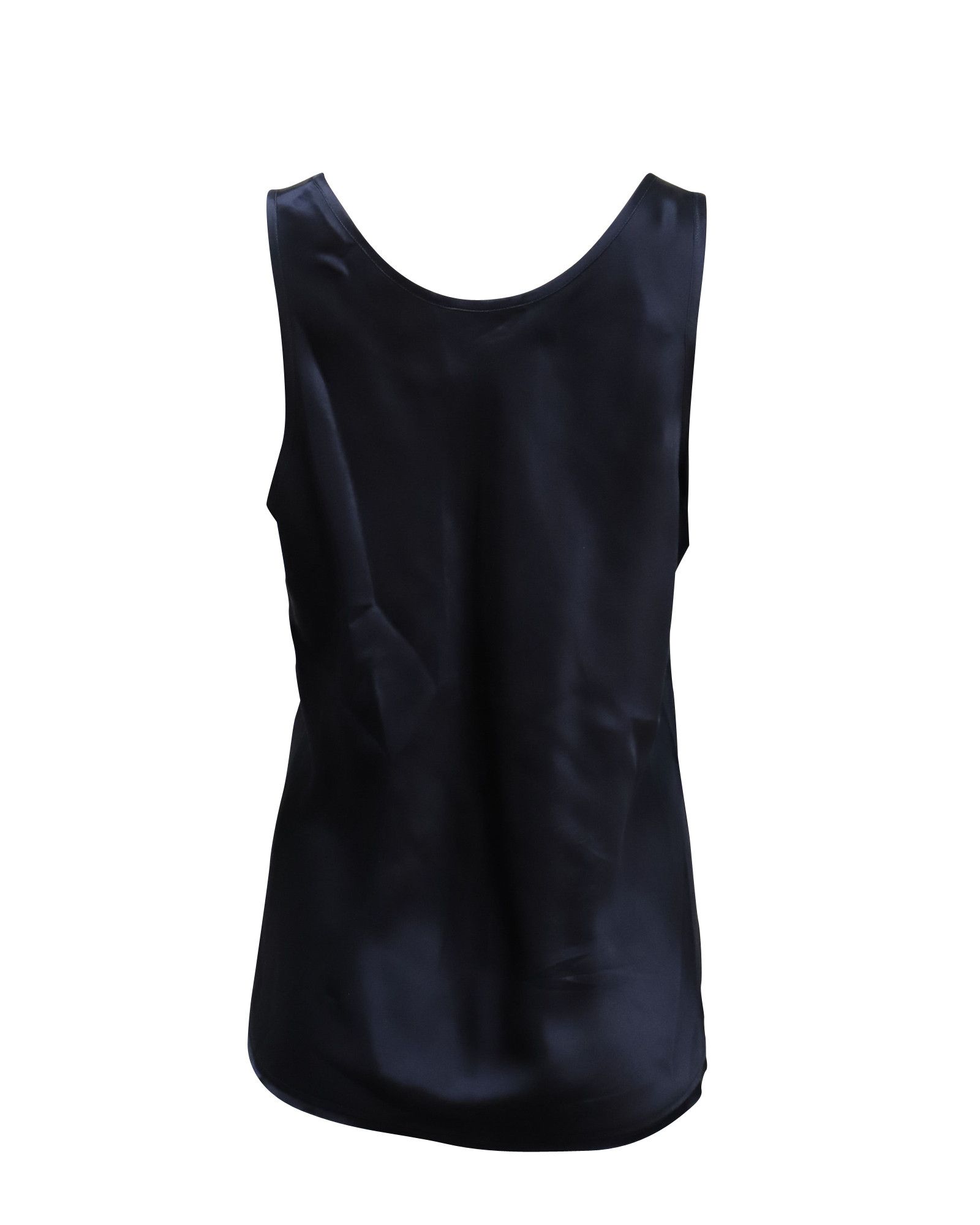 Vince Vince Tank Top in Navy Blue Silk Size L / US 10 / IT 46 - 2 Thumbnail