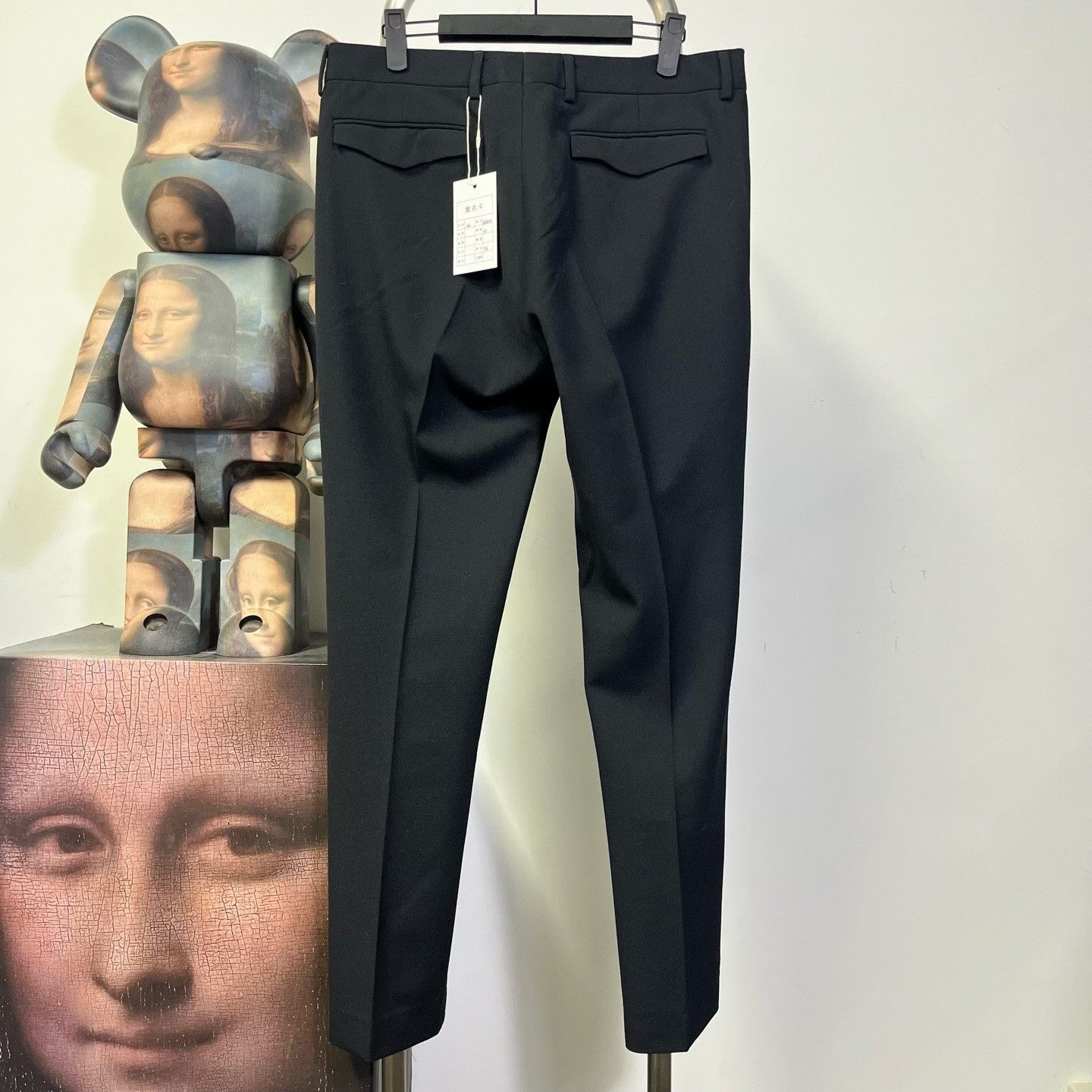 Dior Dior Black Formal Trousers 40r Men Size 40R - 2 Thumbnail