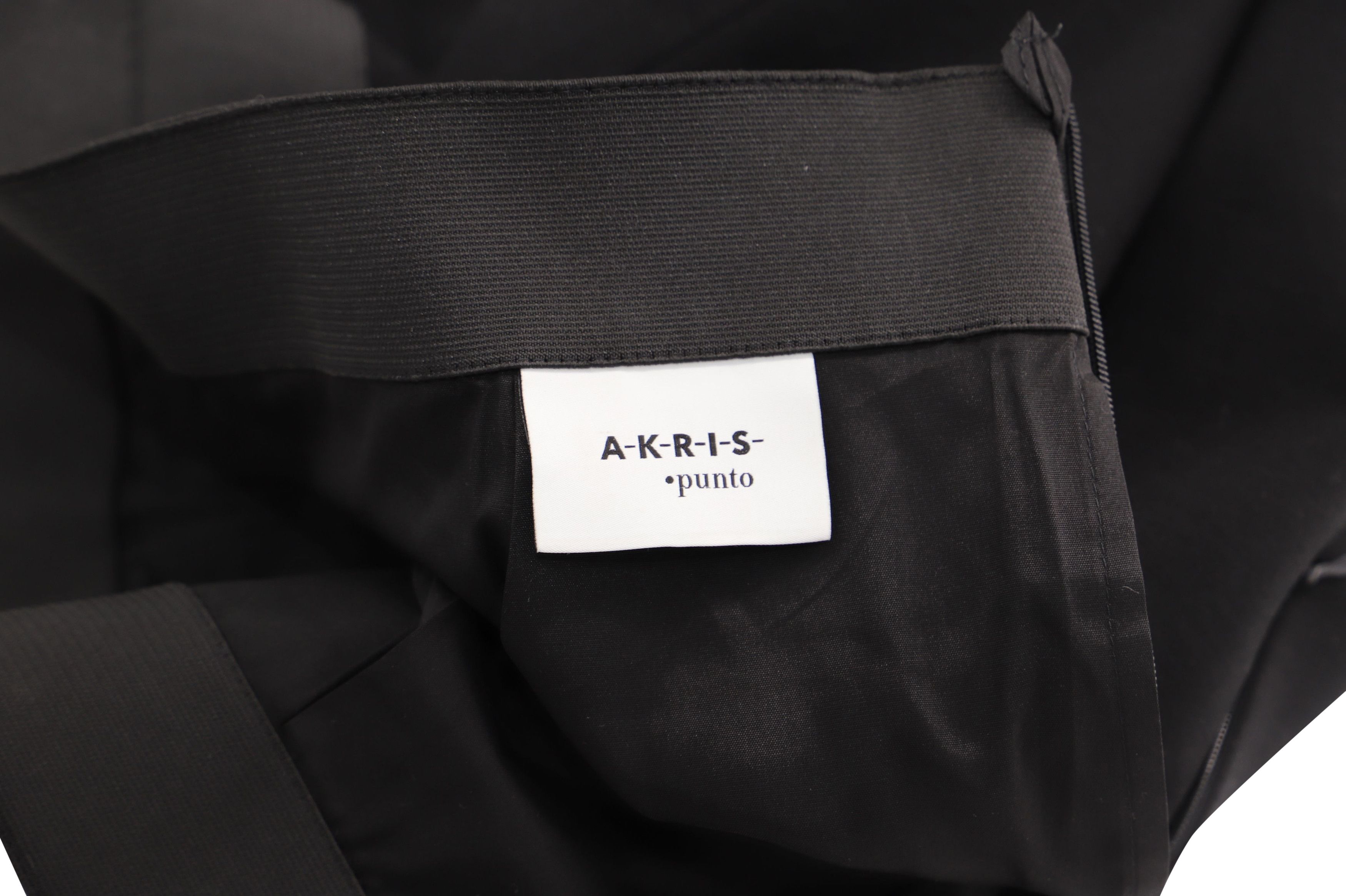 Akris Akris Punto High-Waist Pencil Skirt in Black Viscose Size 32" / US 10 / IT 46 - 3 Thumbnail