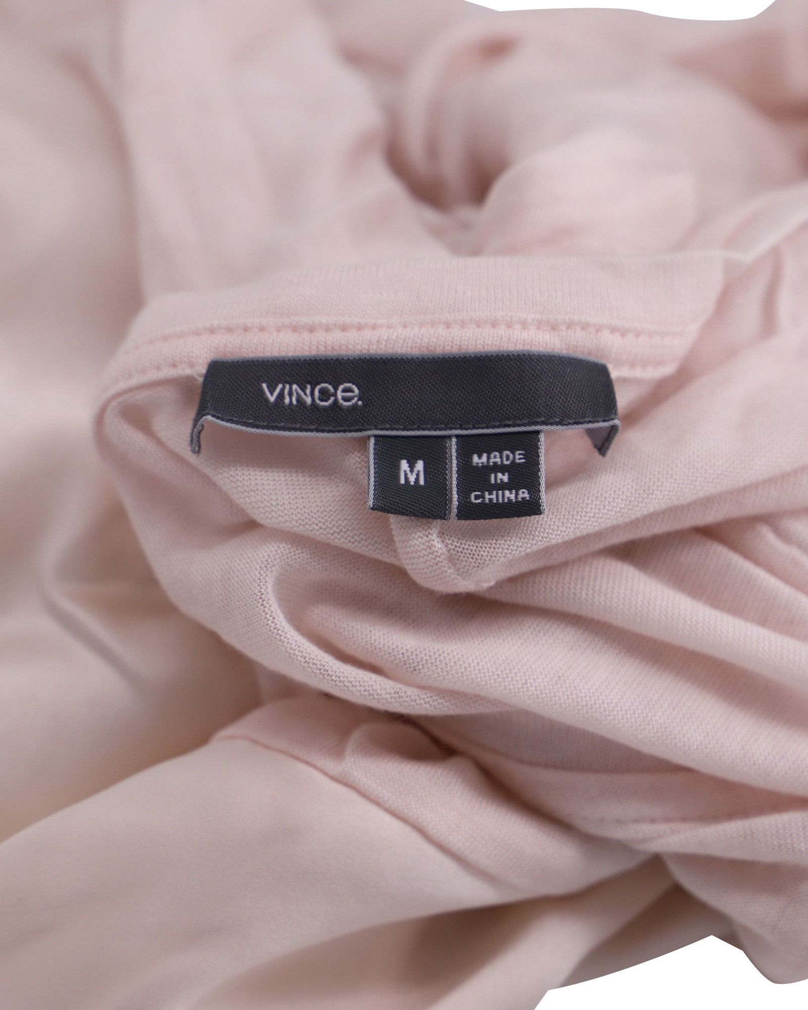 Vince Vince Sheer Sleeve Blouse in Pink Silk Size XS / US 0-2 / IT 36-38 - 4 Thumbnail