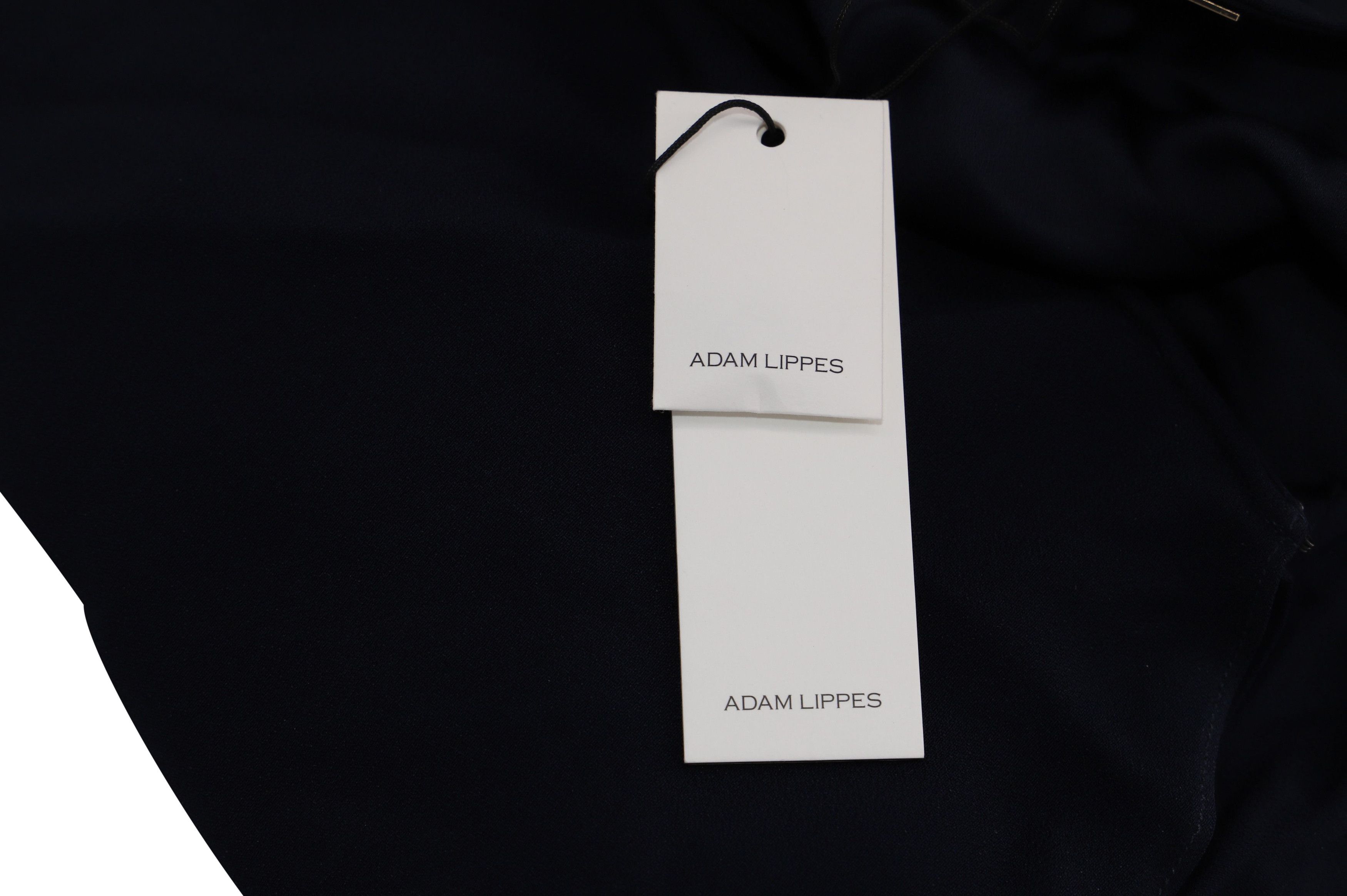 Adam Lippes Adam Lippes Cape Dress in Navy Blue Viscose Size M / US 6-8 / IT 42-44 - 6 Thumbnail
