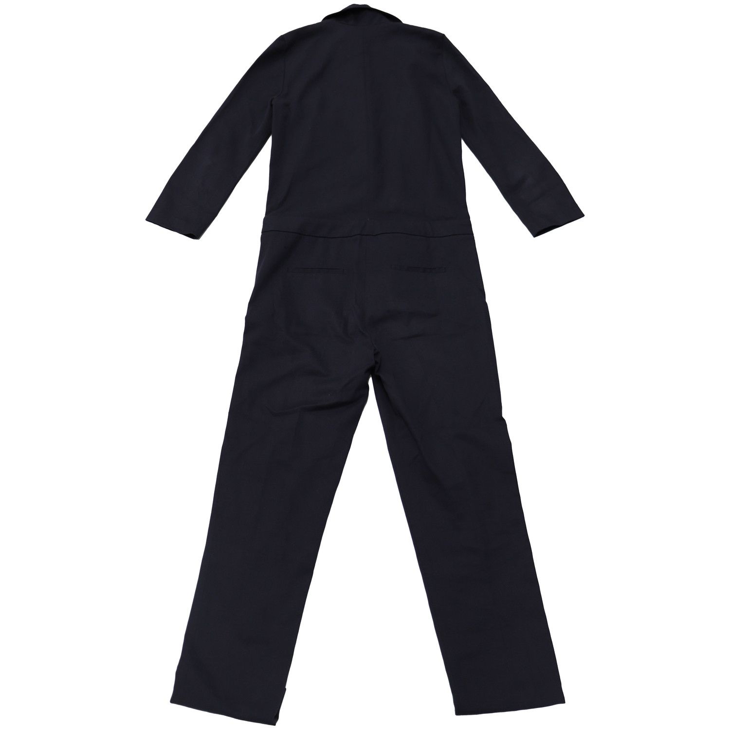 ba&sh ba&sh Serri Jumpsuit in Navy Blue Cotton Size 25" / US 0 / IT 36 - 3 Thumbnail