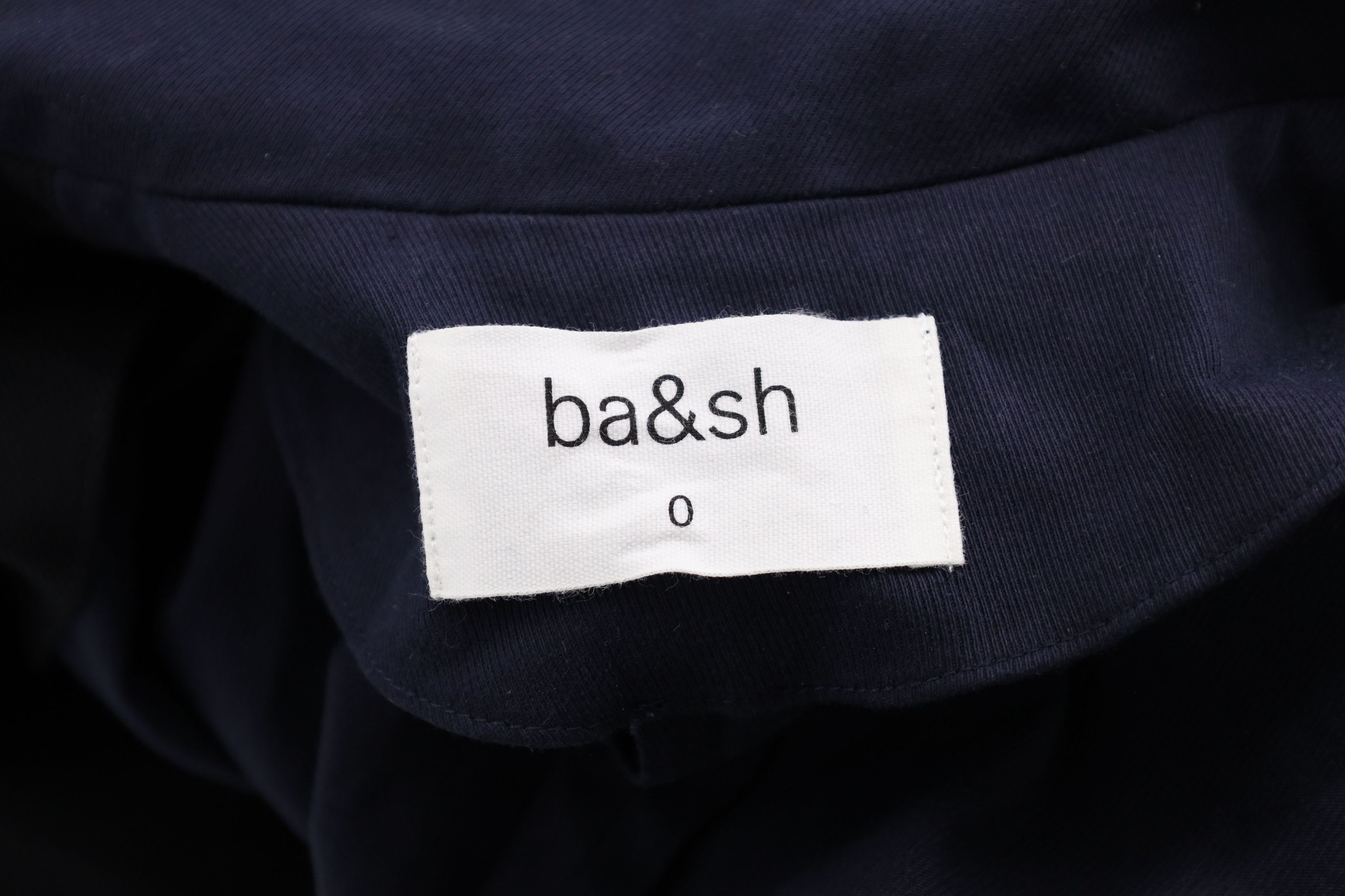 ba&sh ba&sh Serri Jumpsuit in Navy Blue Cotton Size 25" / US 0 / IT 36 - 2 Thumbnail