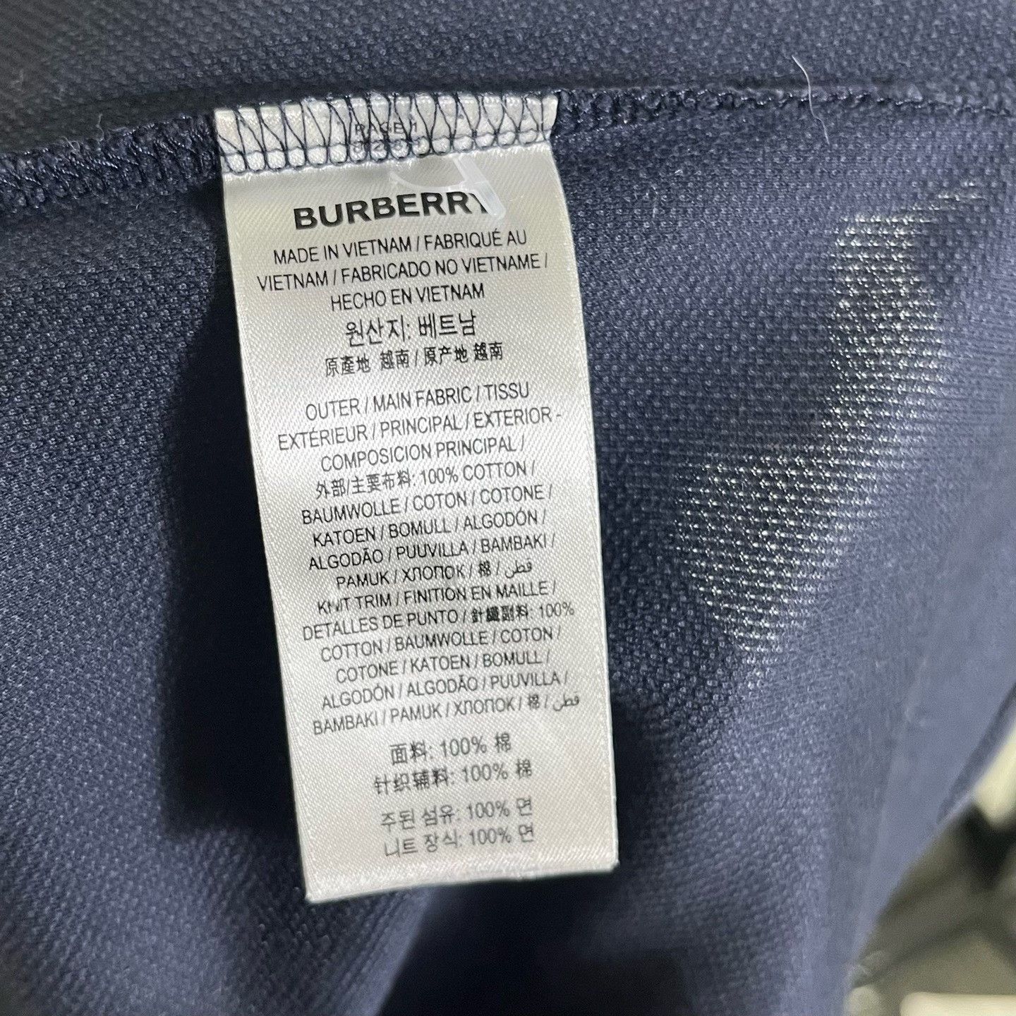 Burberry Burberry Metallic Gold Polo l Men Size US L / EU 52-54 / 3 - 4 Thumbnail