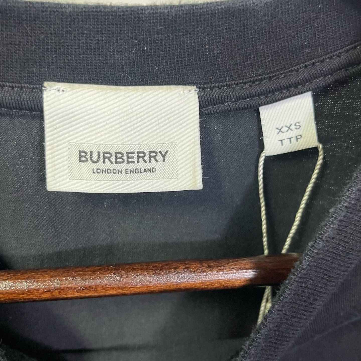 Burberry Burberry Black T-Shirt xxs Men Size US XXS / EU 40 - 3 Thumbnail
