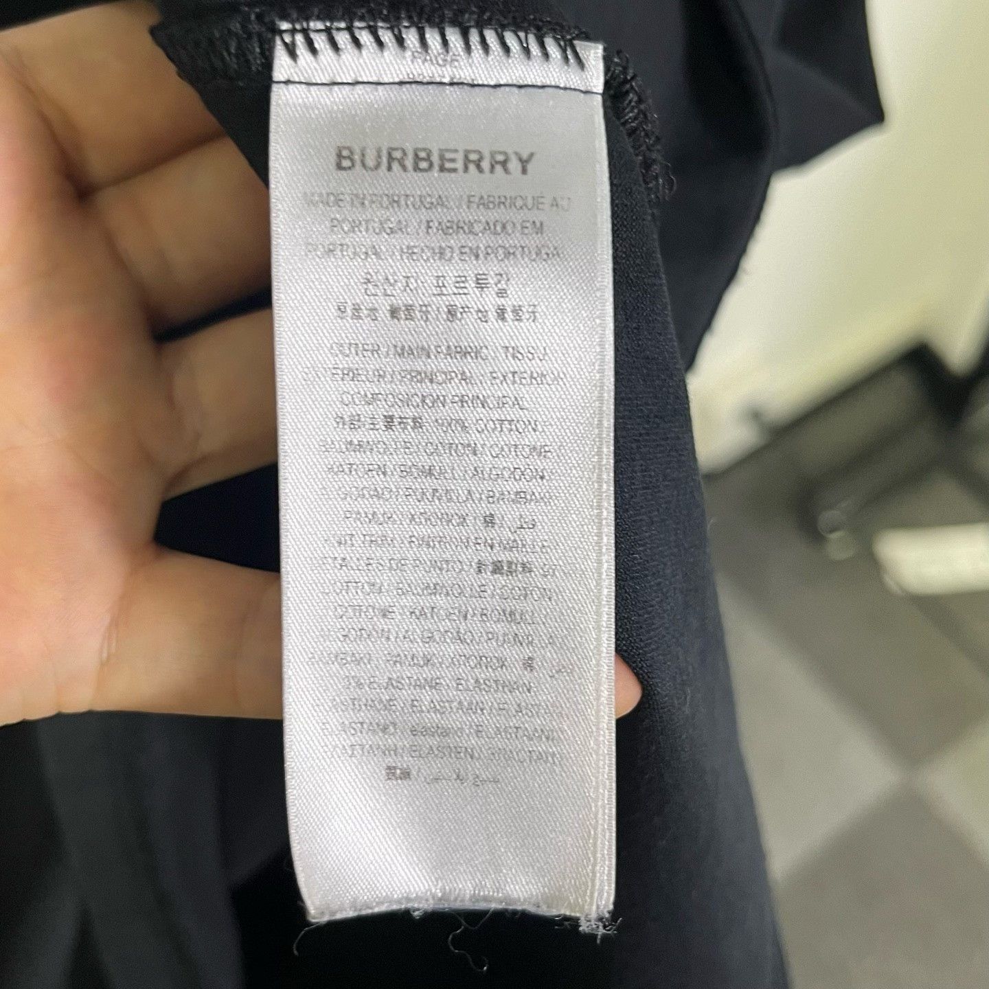 Burberry Burberry Black T-Shirt xxs Men Size US XXS / EU 40 - 4 Thumbnail