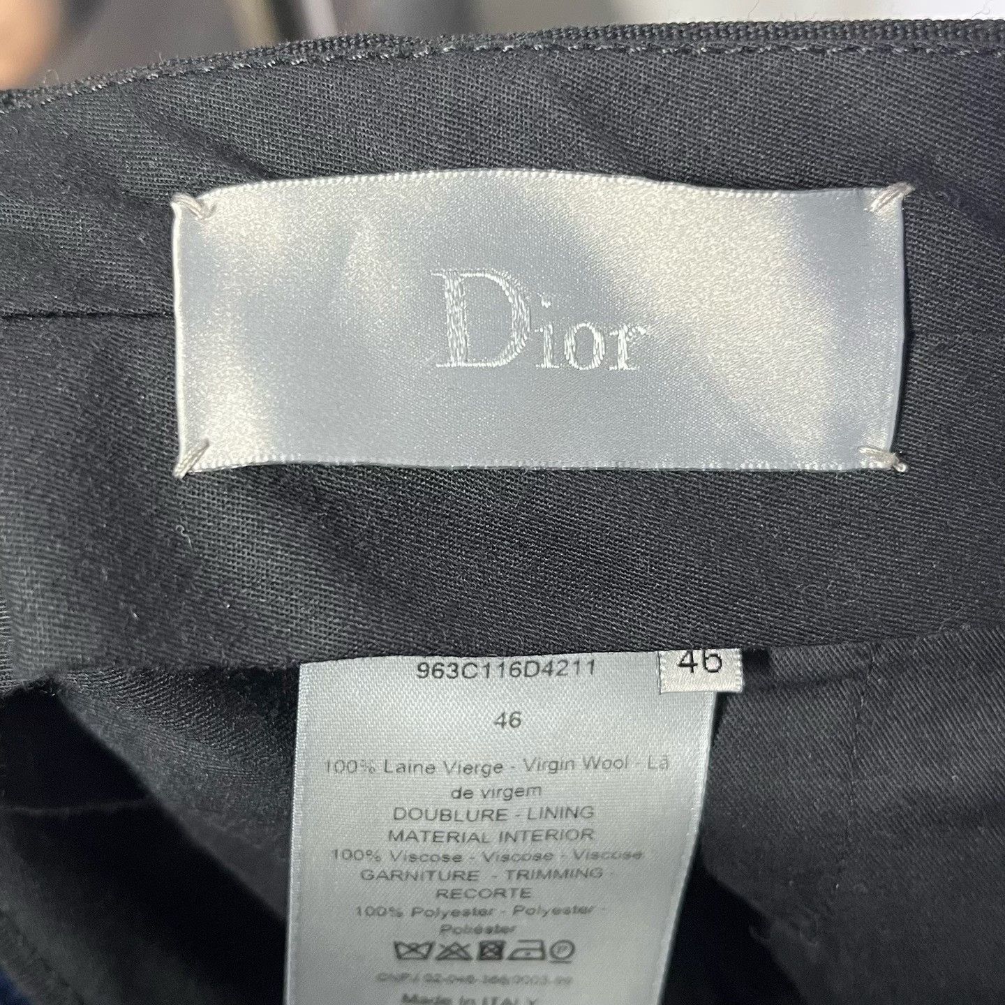 Dior Dior Formal Trousers 40r Men Size 40R - 3 Thumbnail