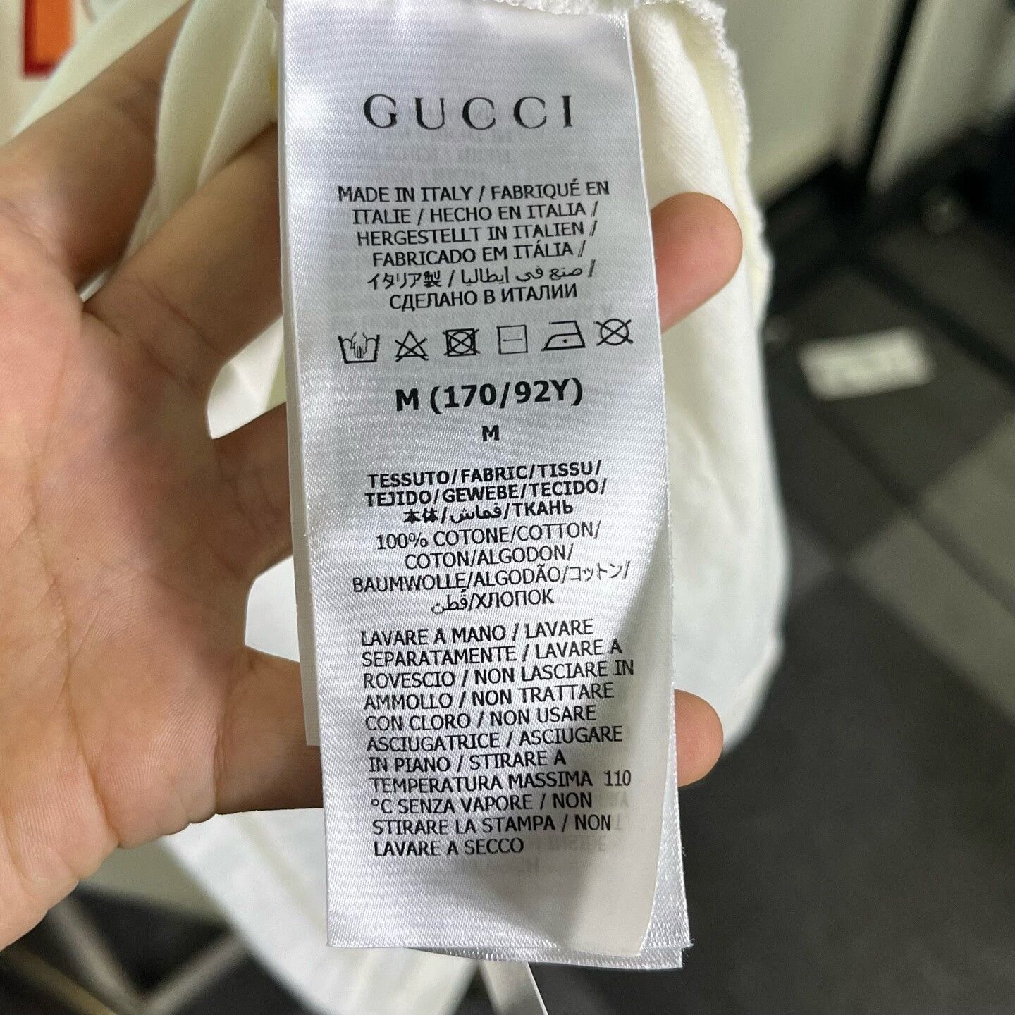 Gucci Gucci Retro Printed T-Shirt m Men Size US M / EU 48-50 / 2 - 4 Thumbnail