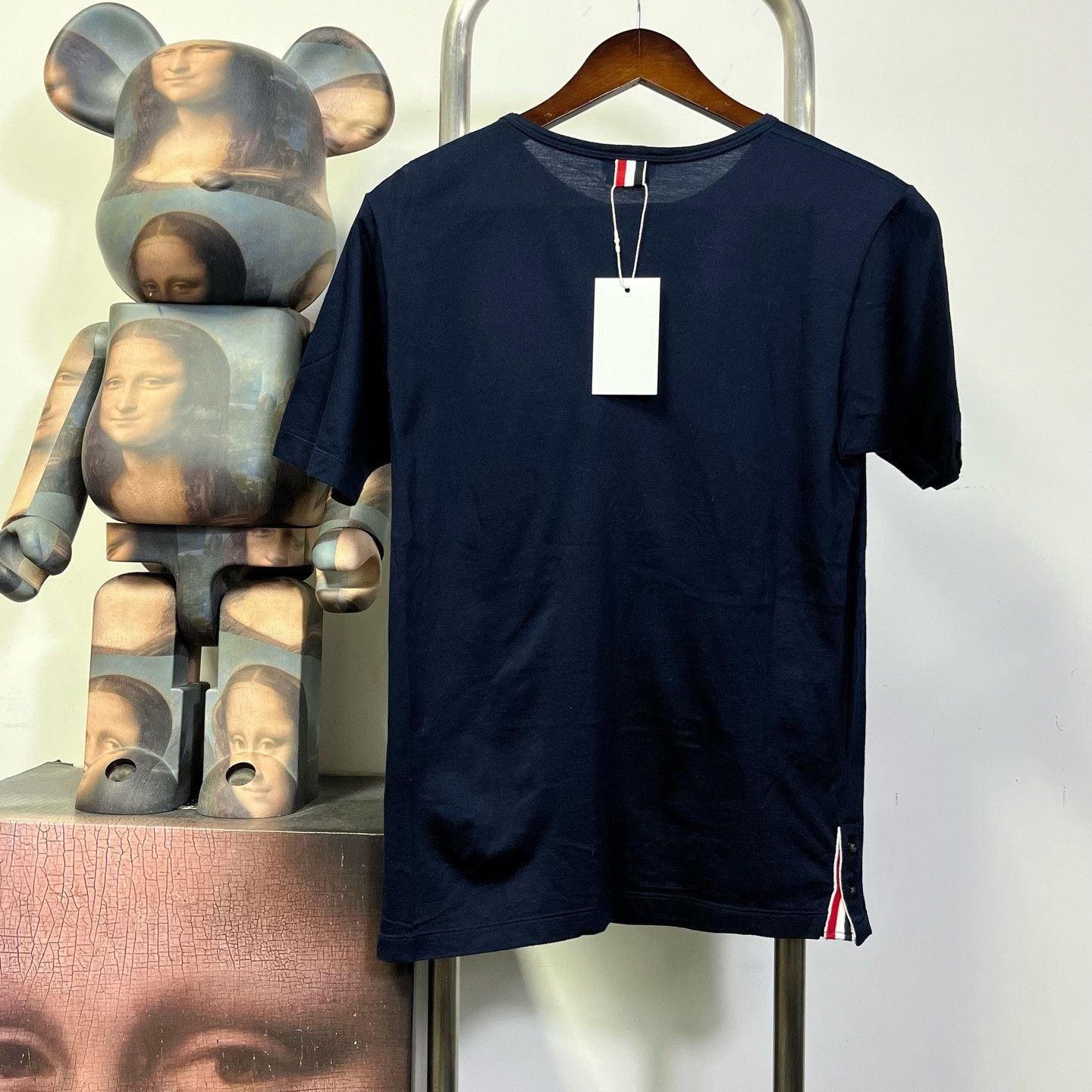 Thom Browne Thom Browne Striped Brown T-Shirt s Men Size US S / EU 44-46 / 1 - 2 Thumbnail