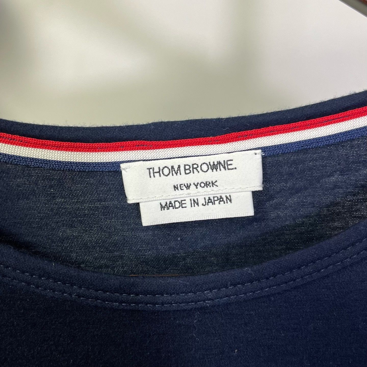 Thom Browne Thom Browne Striped Brown T-Shirt s Men Size US S / EU 44-46 / 1 - 3 Thumbnail