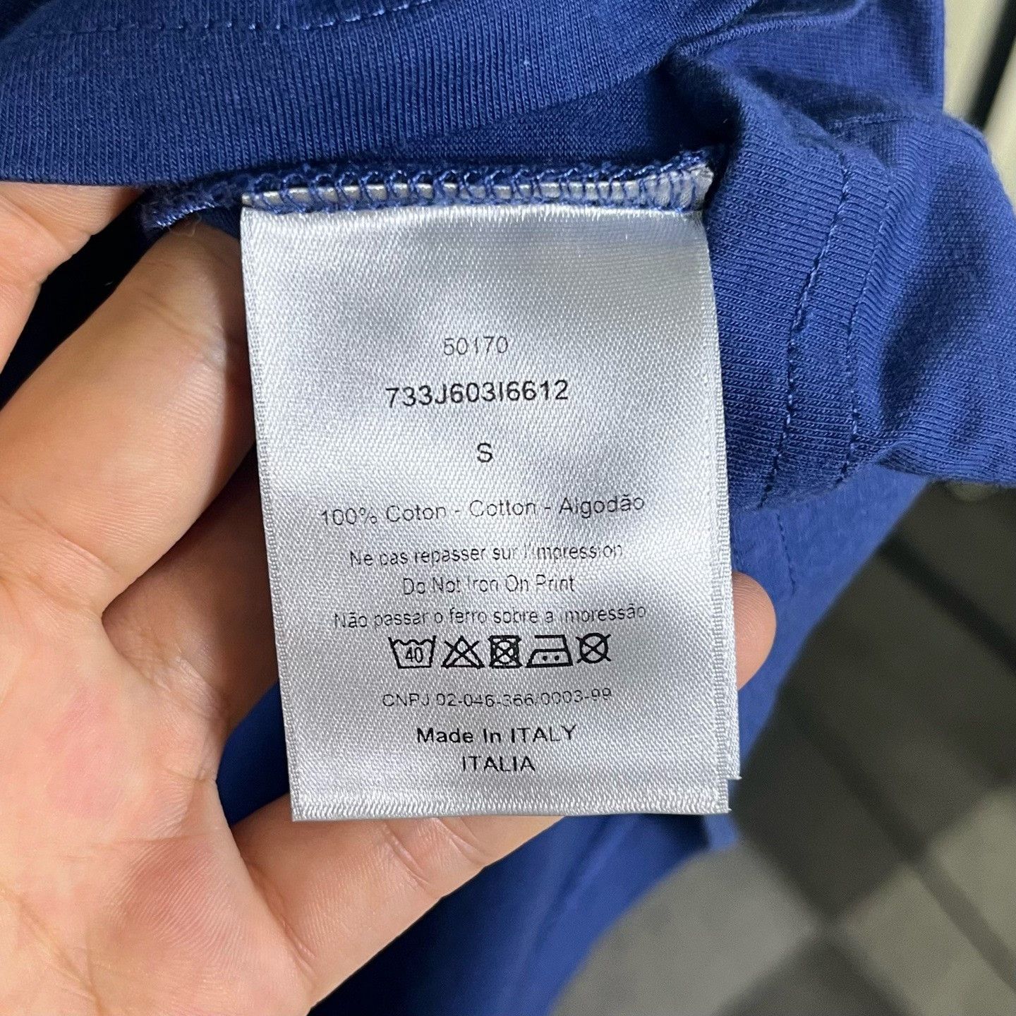 Dior Dior T-Shirt s Men Size US S / EU 44-46 / 1 - 4 Thumbnail