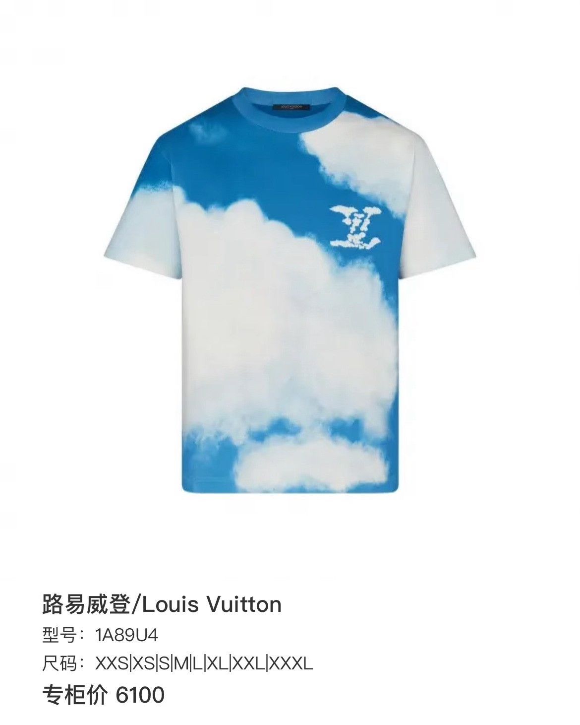 Louis Vuitton Louis Vuitton White T-Shirt xl Men Size US XL / EU 56 / 4 - 6 Thumbnail