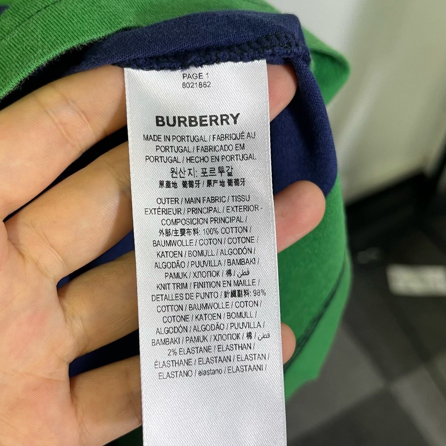 Burberry Burberry Multi T-Shirt s Men Size US S / EU 44-46 / 1 - 4 Thumbnail