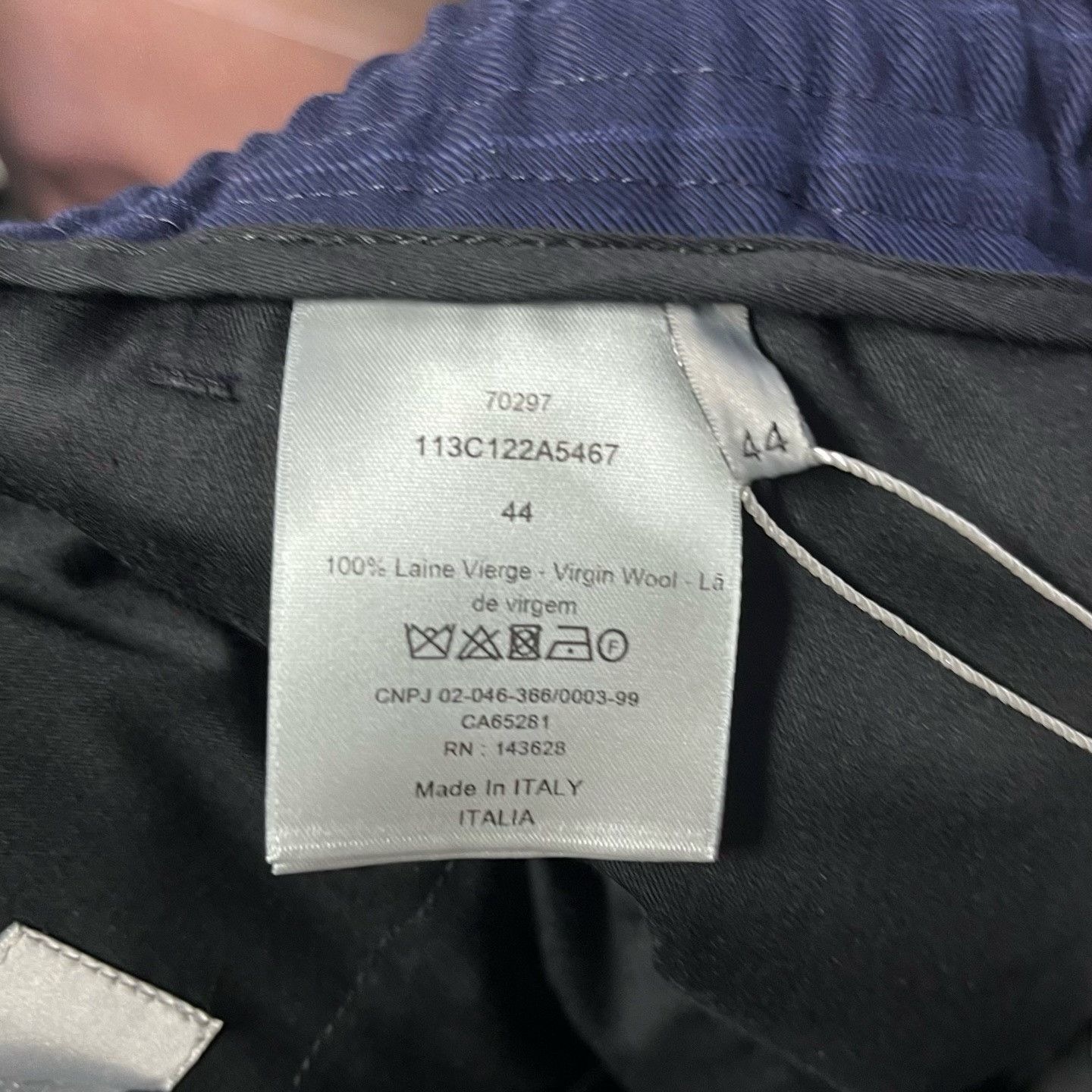 Dior Dior Striped Formal Trousers 40r Men Size 40R - 4 Thumbnail
