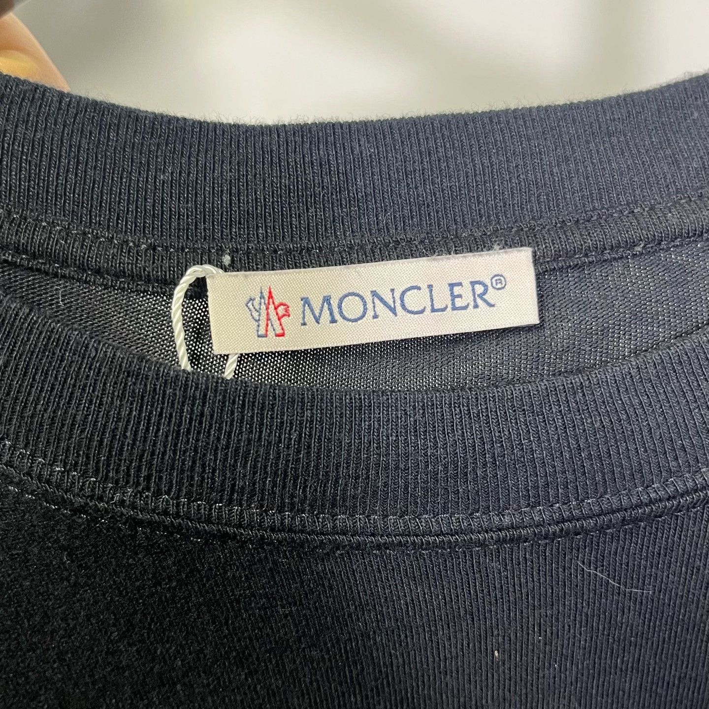 Moncler Moncler Retro Black T-Shirt m Men Size US M / EU 48-50 / 2 - 3 Thumbnail