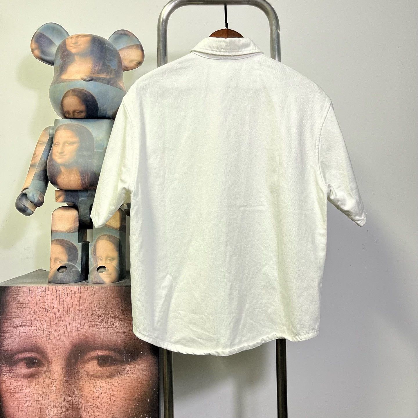 Prada Prada Denim White Shirt xl Men Size US XL / EU 56 / 4 - 2 Thumbnail