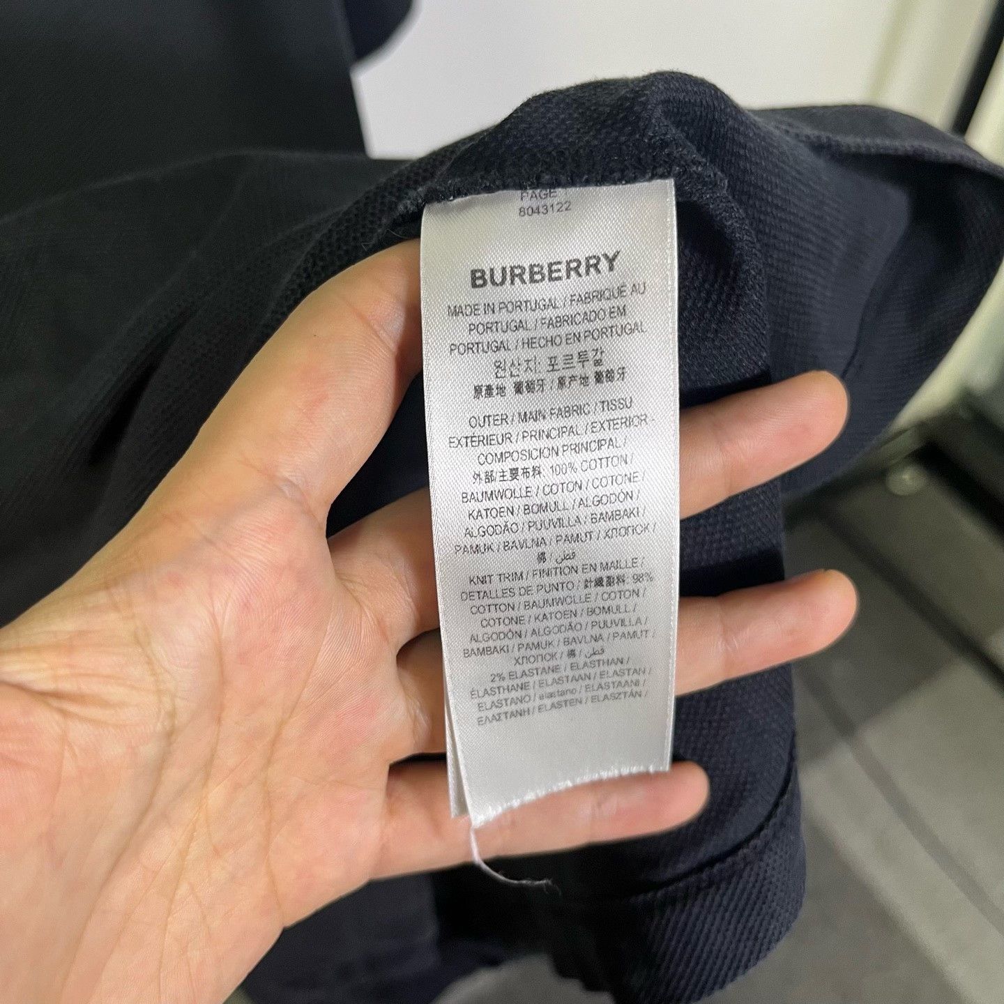 Burberry Burberry Embroidered Polo l Men Size US L / EU 52-54 / 3 - 4 Thumbnail