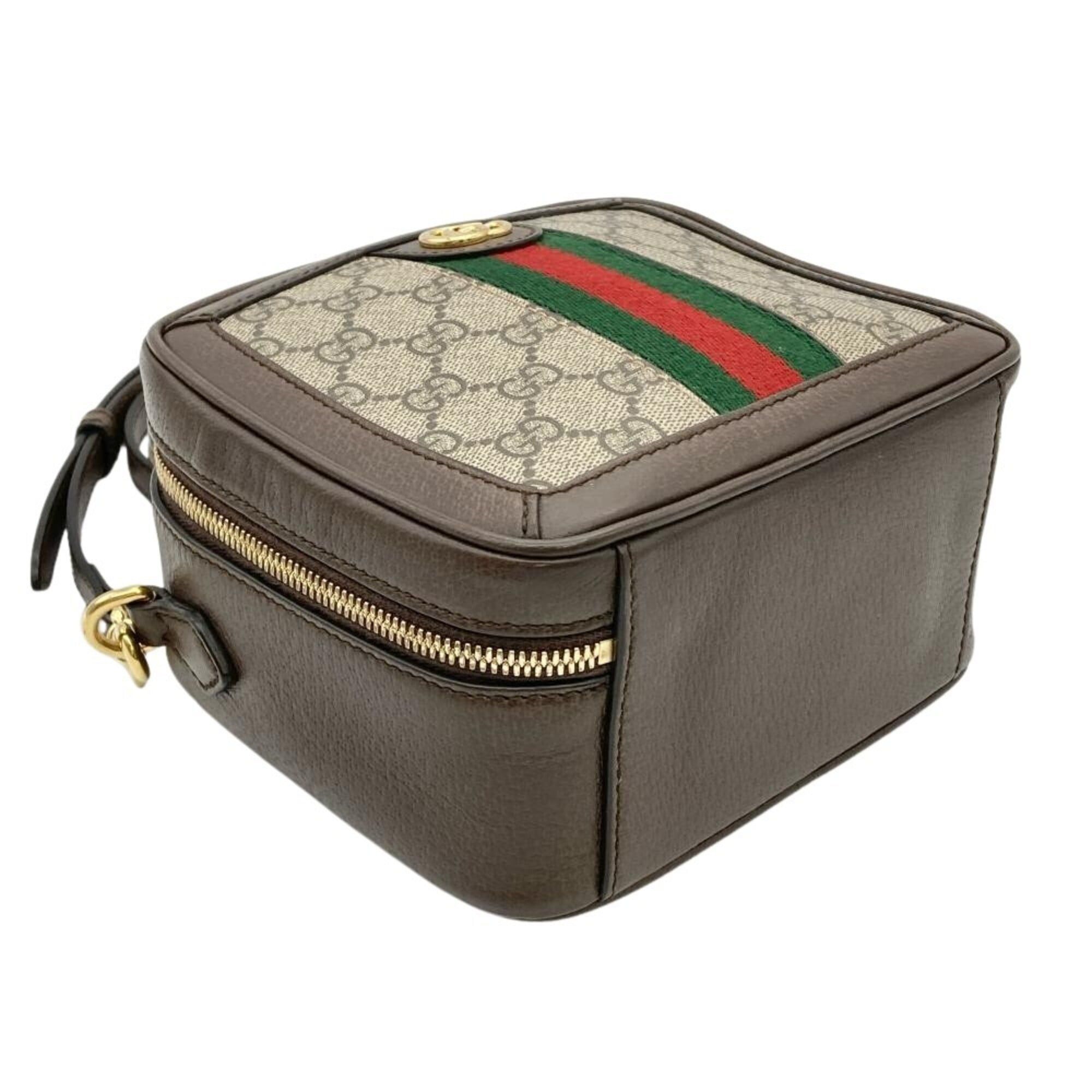 Gucci Gucci Ophidia 2-Way Handbag, GG Supreme Canvas, 772157, Beige, Shoulder Bag, Women's Size ONE SIZE - 4 Thumbnail