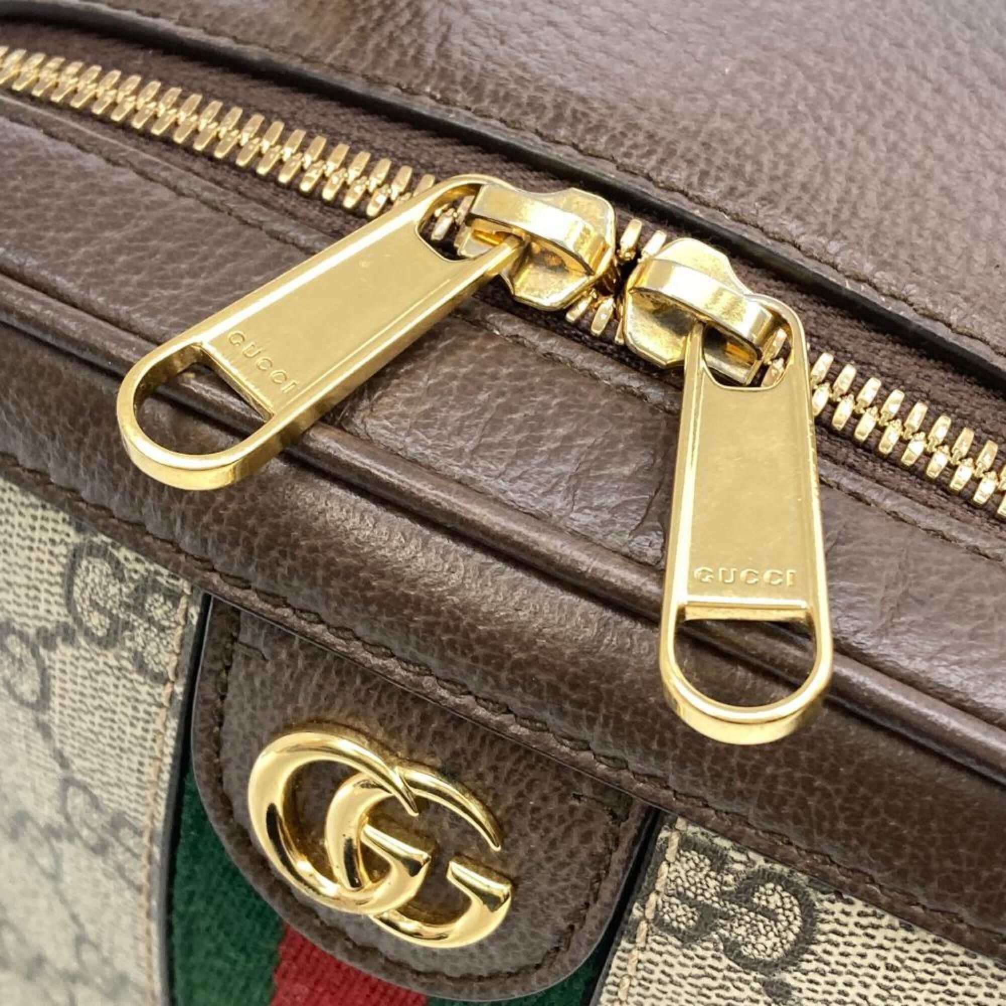 Gucci Gucci Ophidia 2-Way Handbag, GG Supreme Canvas, 772157, Beige, Shoulder Bag, Women's Size ONE SIZE - 11 Thumbnail