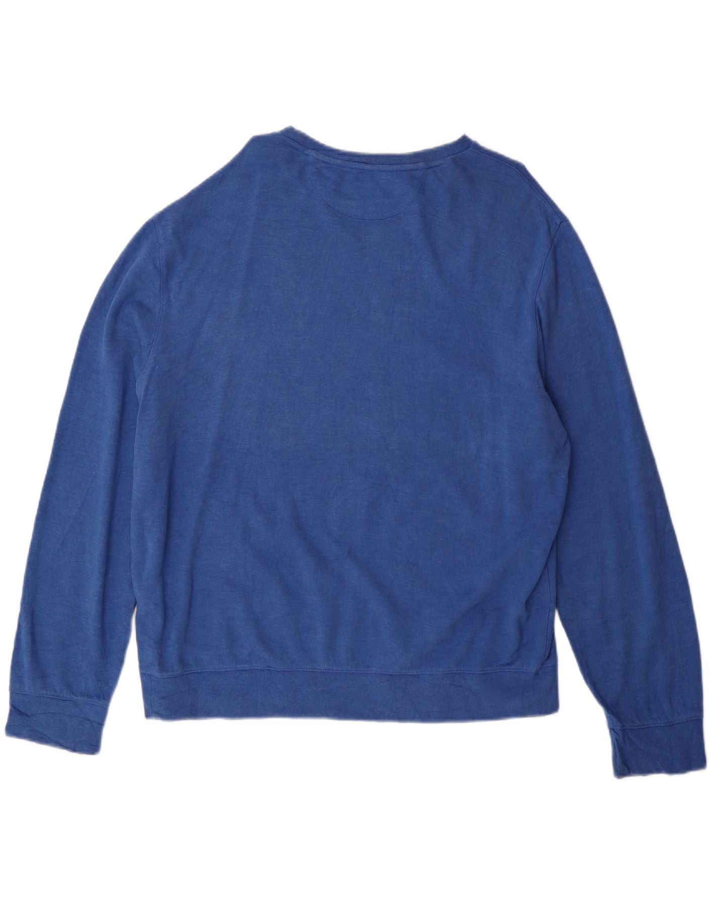 Polo Ralph Lauren Womens Performance Sweatshirt Jumper UK 16 Large Blue Size XL / US 12-14 / IT 48-50 - 4 Thumbnail