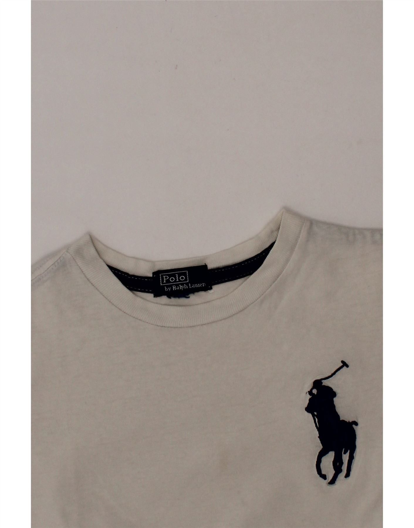 Polo Ralph Lauren Boys Graphic Top Long Sleeve 7-8 Years White Size M / US 6-8 / IT 42-44 - 4 Thumbnail