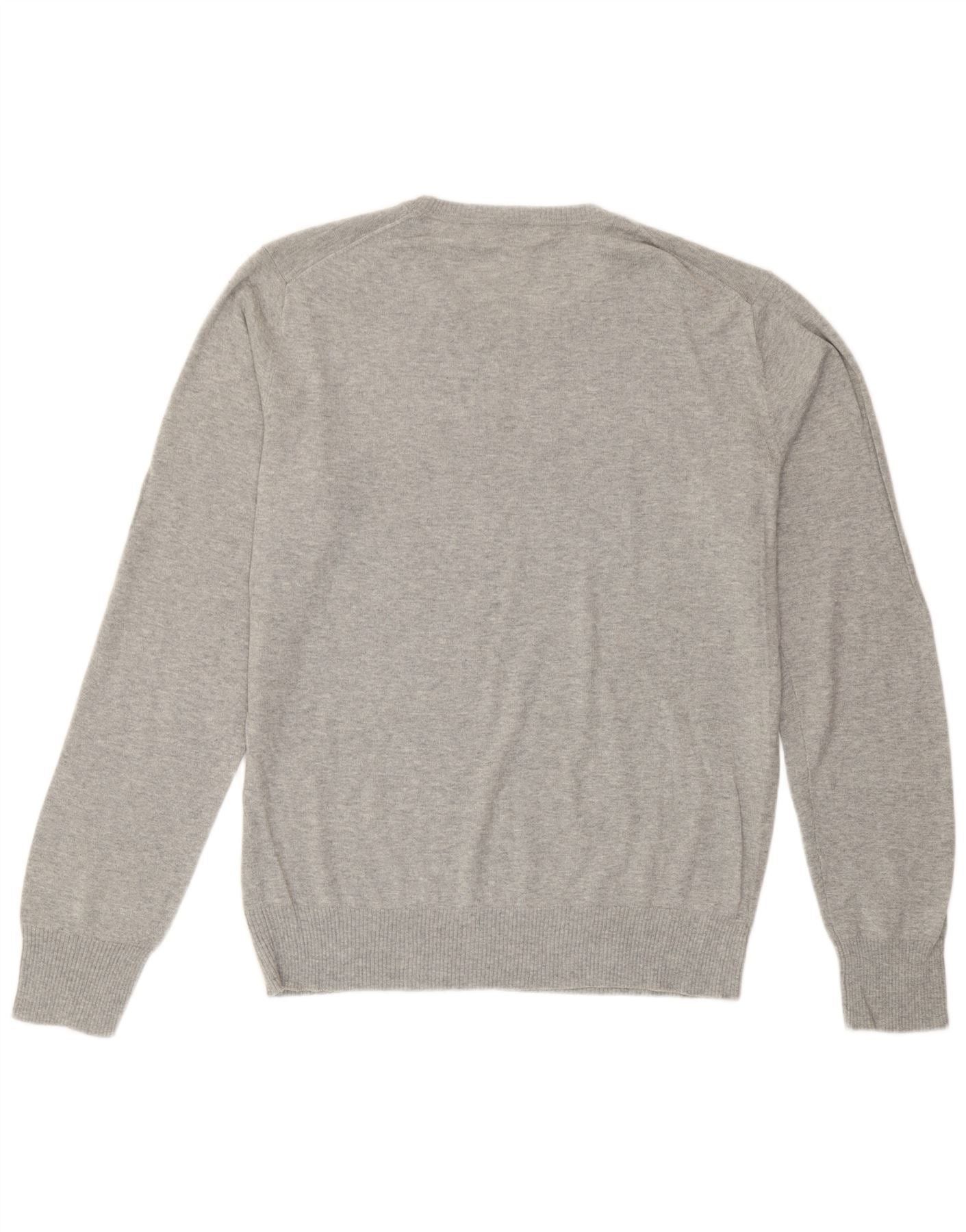 Diesel Mens Graphic Crew Neck Jumper Sweater XL Grey Size US L / EU 52-54 / 3 - 2 Thumbnail