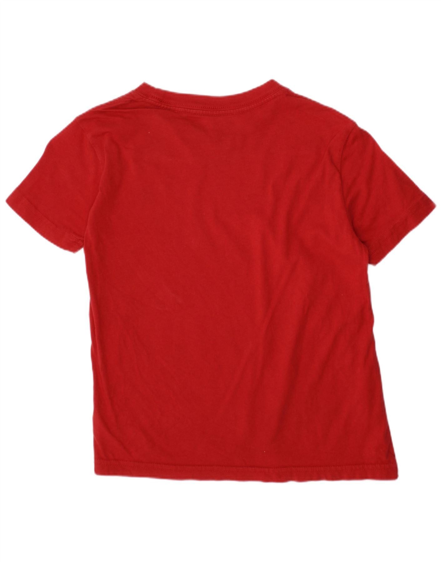 Polo Ralph Lauren Boys T-Shirt Top 4-5 Years Red Cotton Size XS / US 0-2 / IT 36-38 - 4 Thumbnail