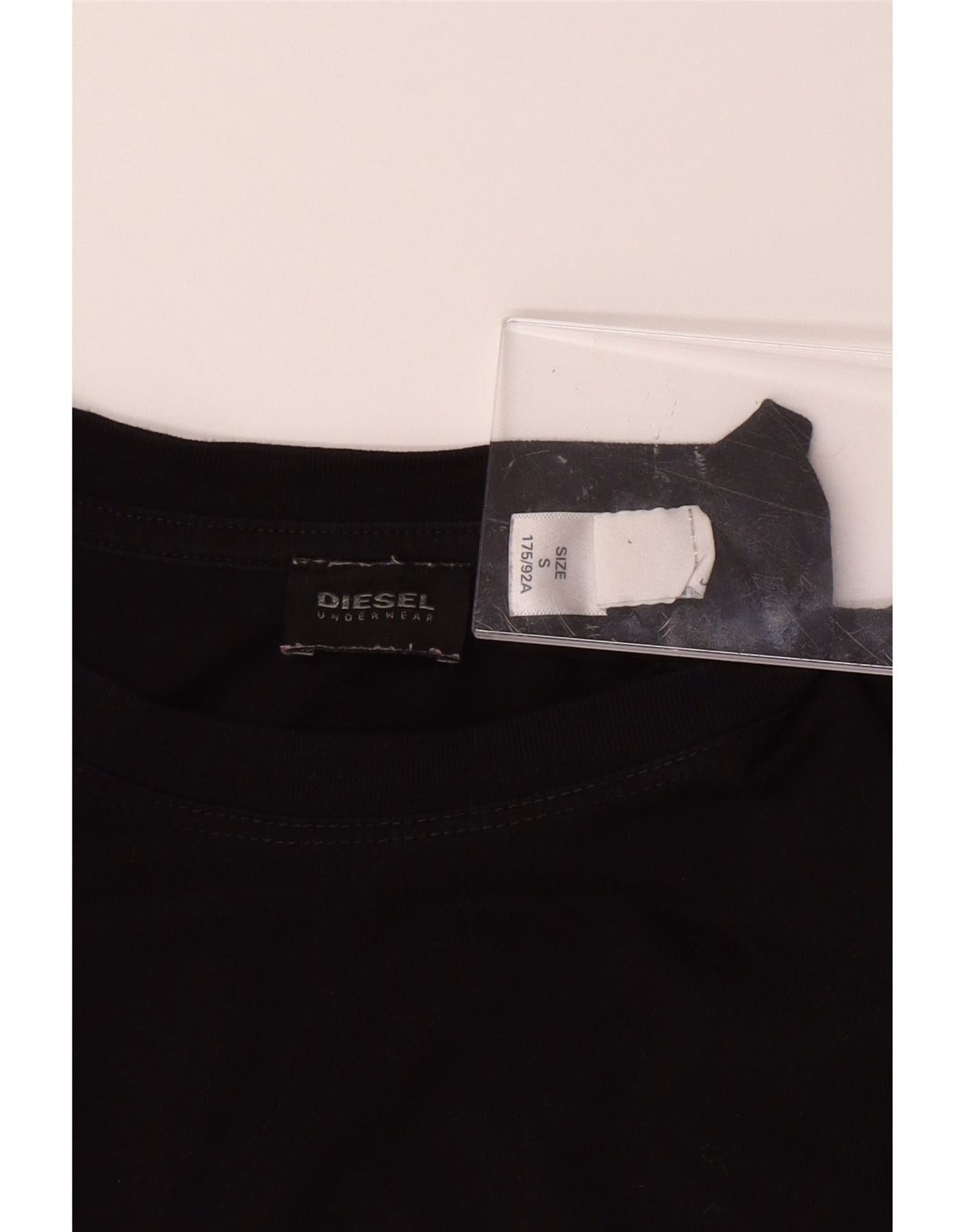 Diesel Mens T-Shirt Top Small Black Size US S / EU 44-46 / 1 - 3 Thumbnail