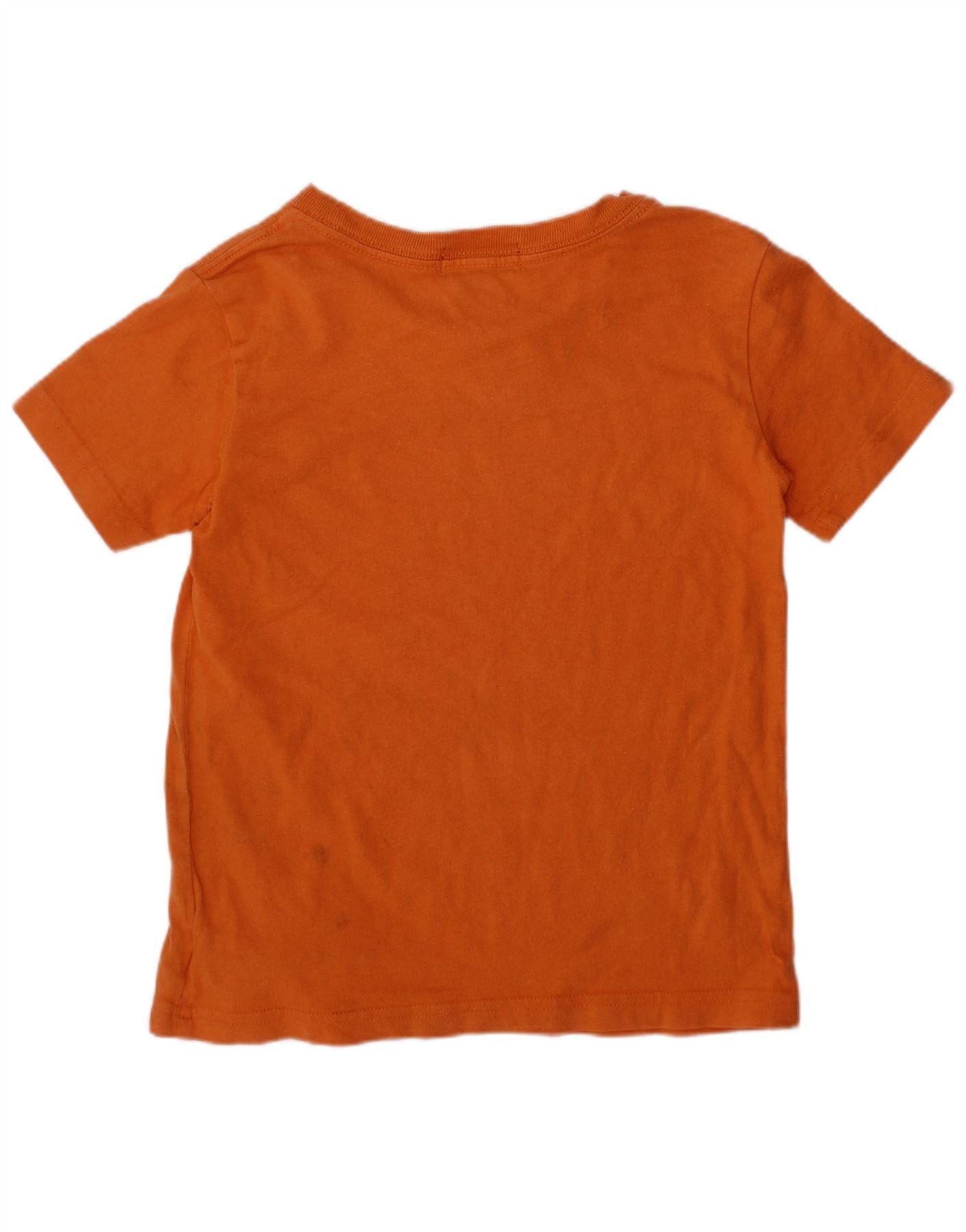 Polo Ralph Lauren Boys T-Shirt Top 3-4 Years Orange Size XXS / US 00 / IT 34 - 2 Thumbnail
